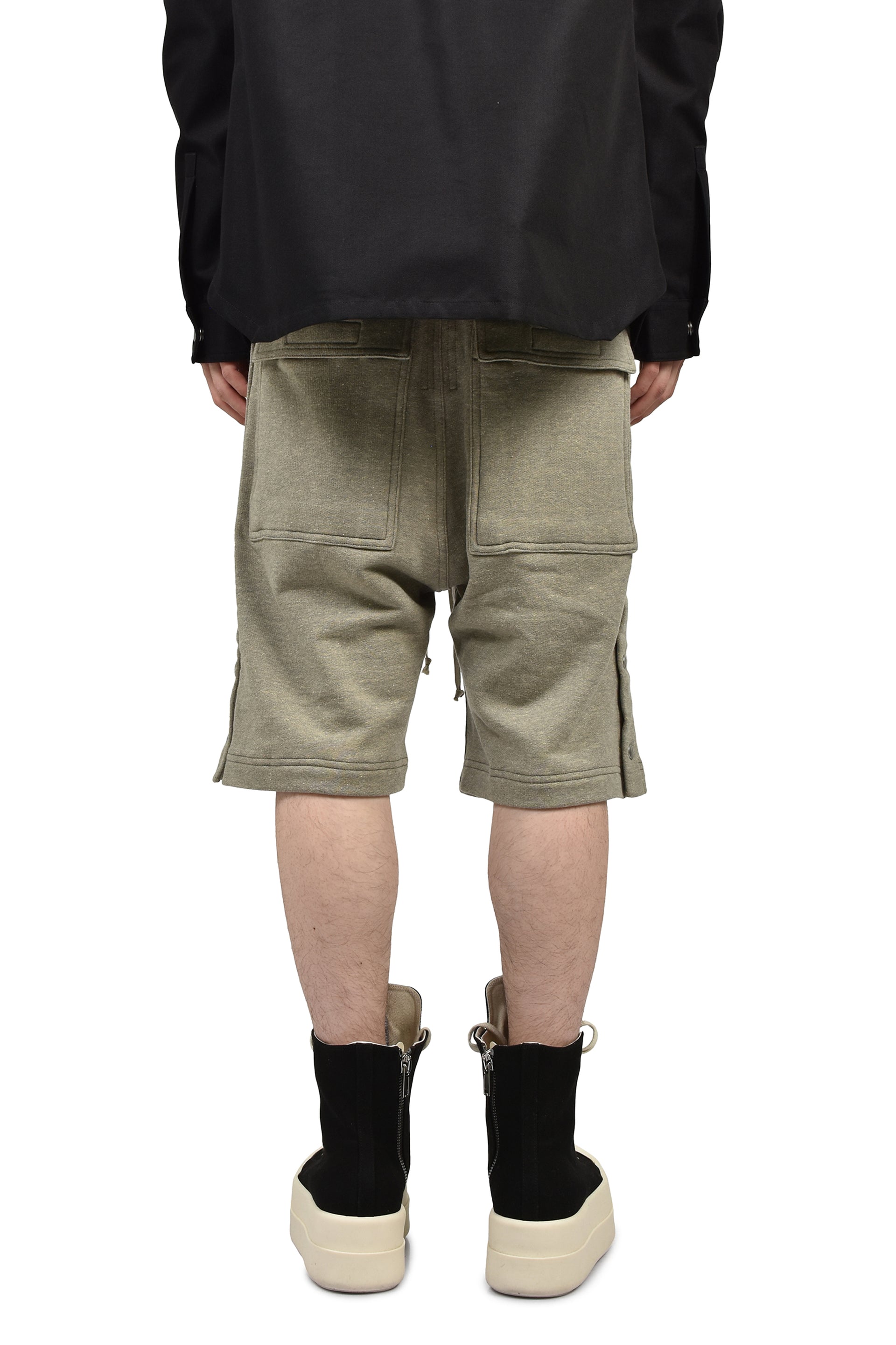 WIDE PUSHER SHORTS / GRY MELANGE