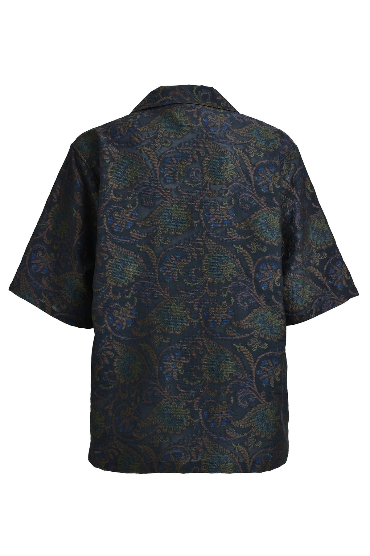 CABANA SHIRT - PAISLEY JACQUARD / B-NVY