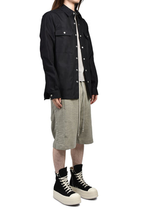 WIDE PUSHER SHORTS / GRY MELANGE