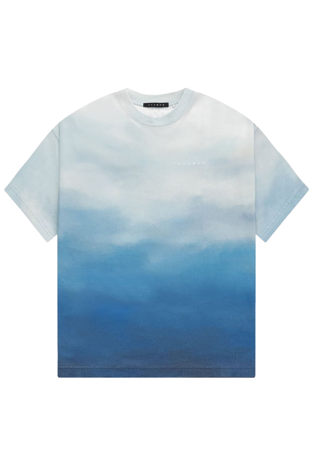 STAMPD OMBRE RELAXED TEE / BLU OMBRE