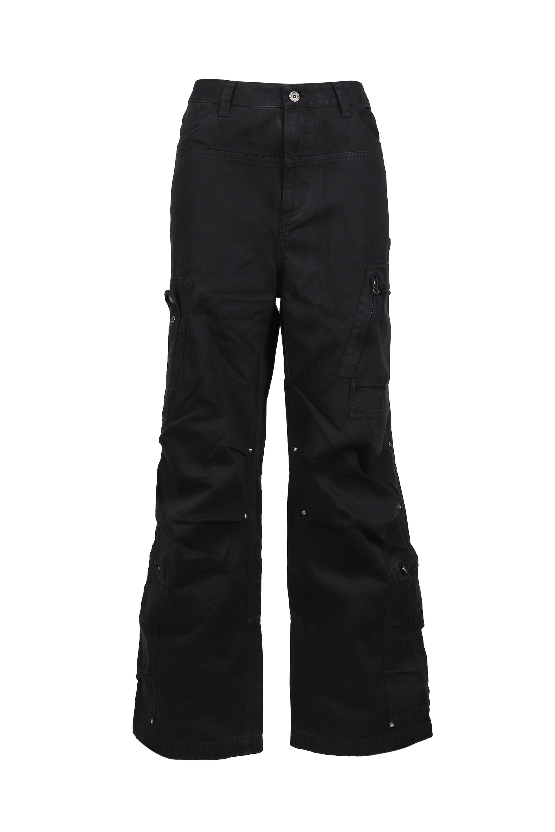 LAST NEST ラストネスト FW25 ×DICKIES WORK PANTS / BLK - NUBIAN