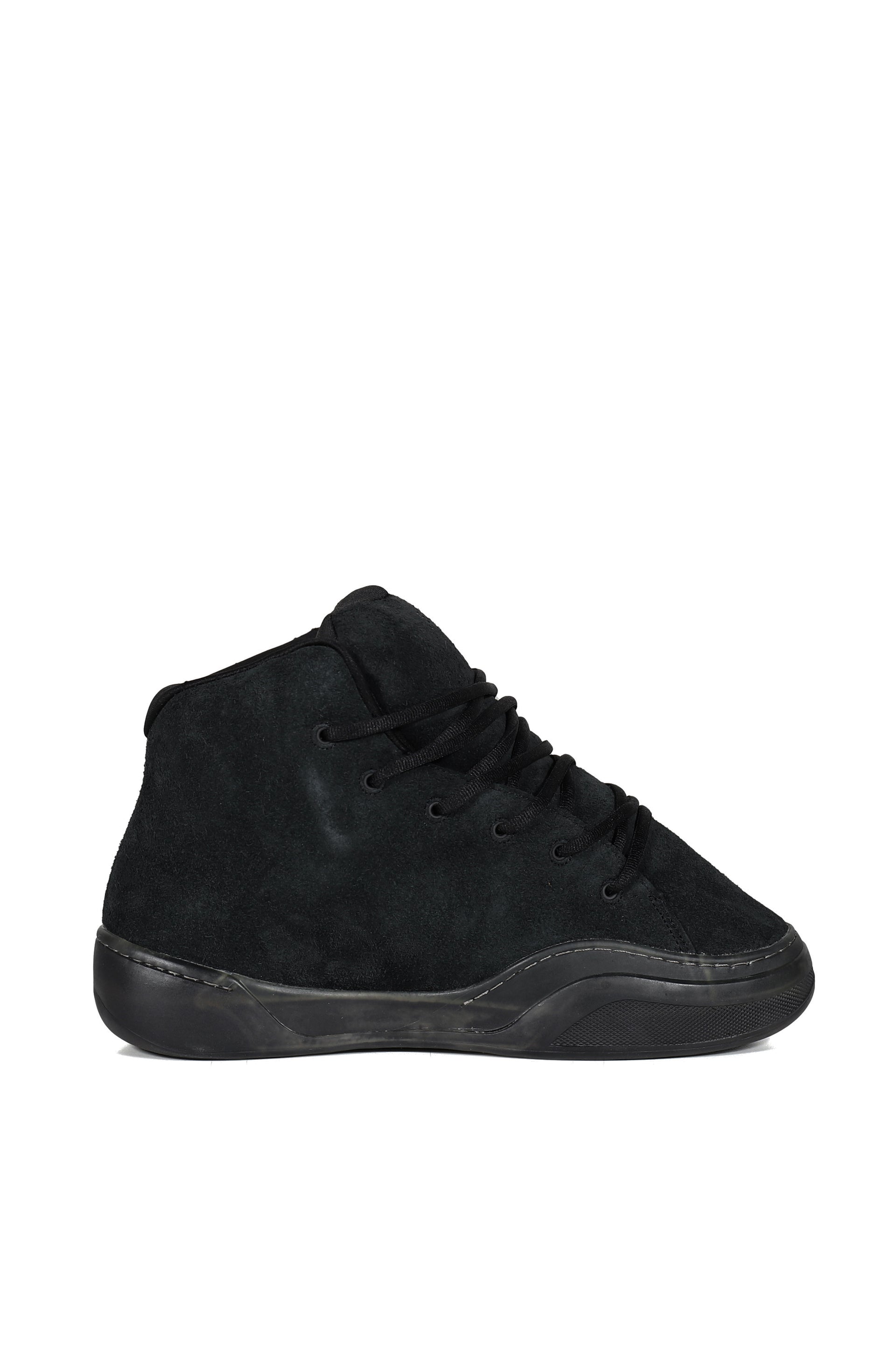 SUEDE MID VAMP SNEAKERS / BLK