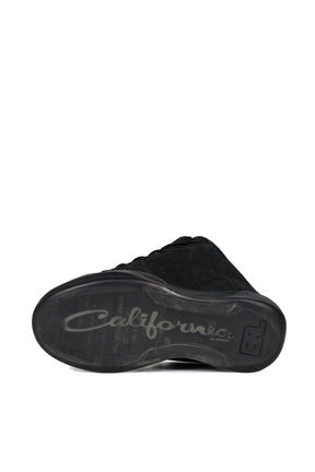 SUEDE MID VAMP SNEAKERS / BLK