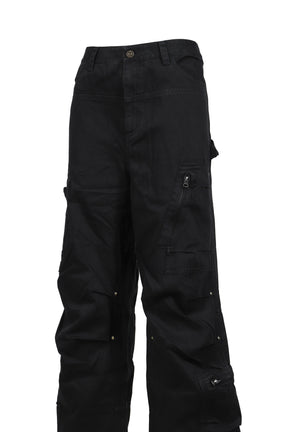 FEDRY WORK-PANTS / BLACK 