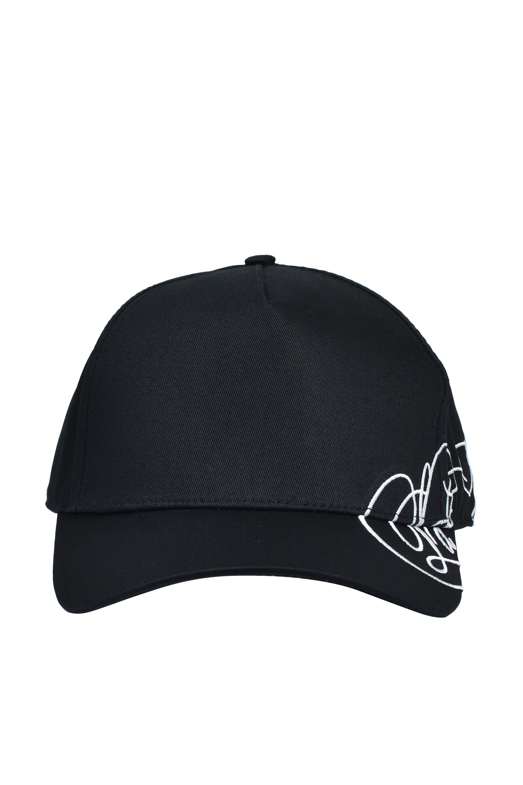 SIDE EMBRIDERY CAP / BLK