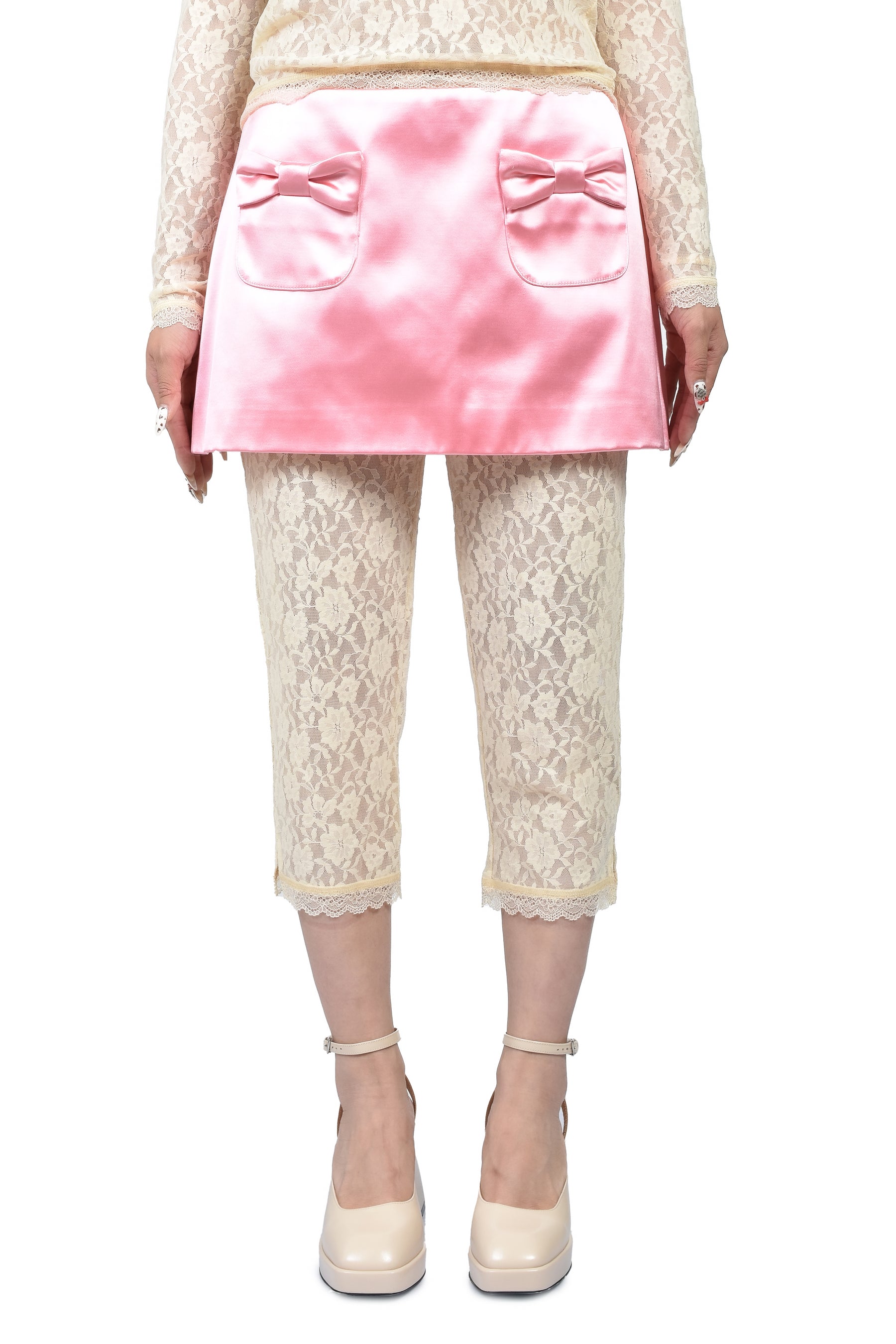 PLUSH SKIRT / PNK