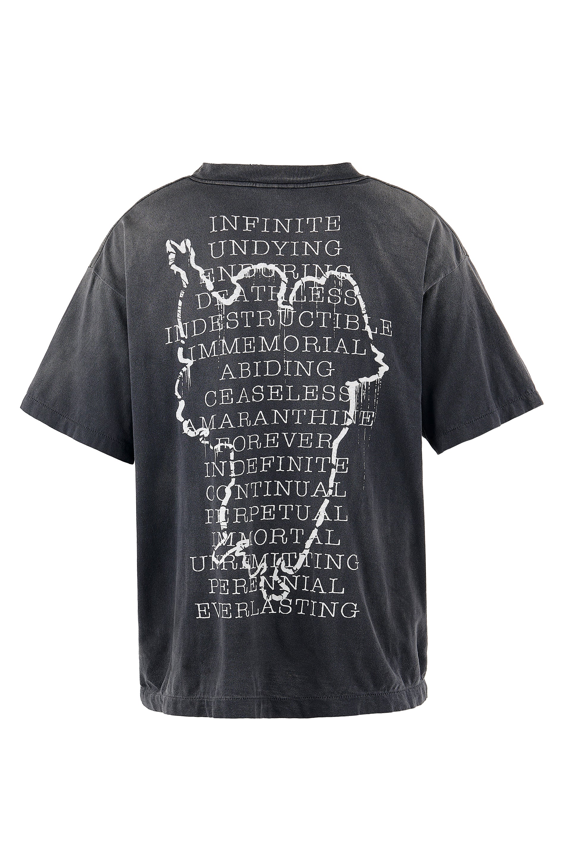 SAINT Mxxxxxx SS TEE/HOPE SPRING / BLK