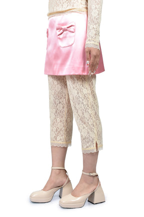 PLUSH SKIRT / PNK