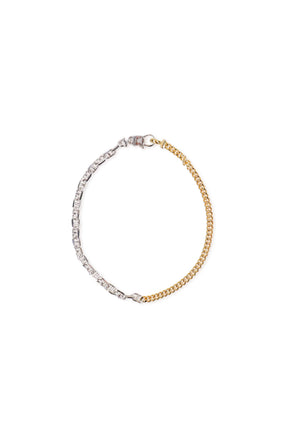 RUE BRACELET DUO / SIL GLD