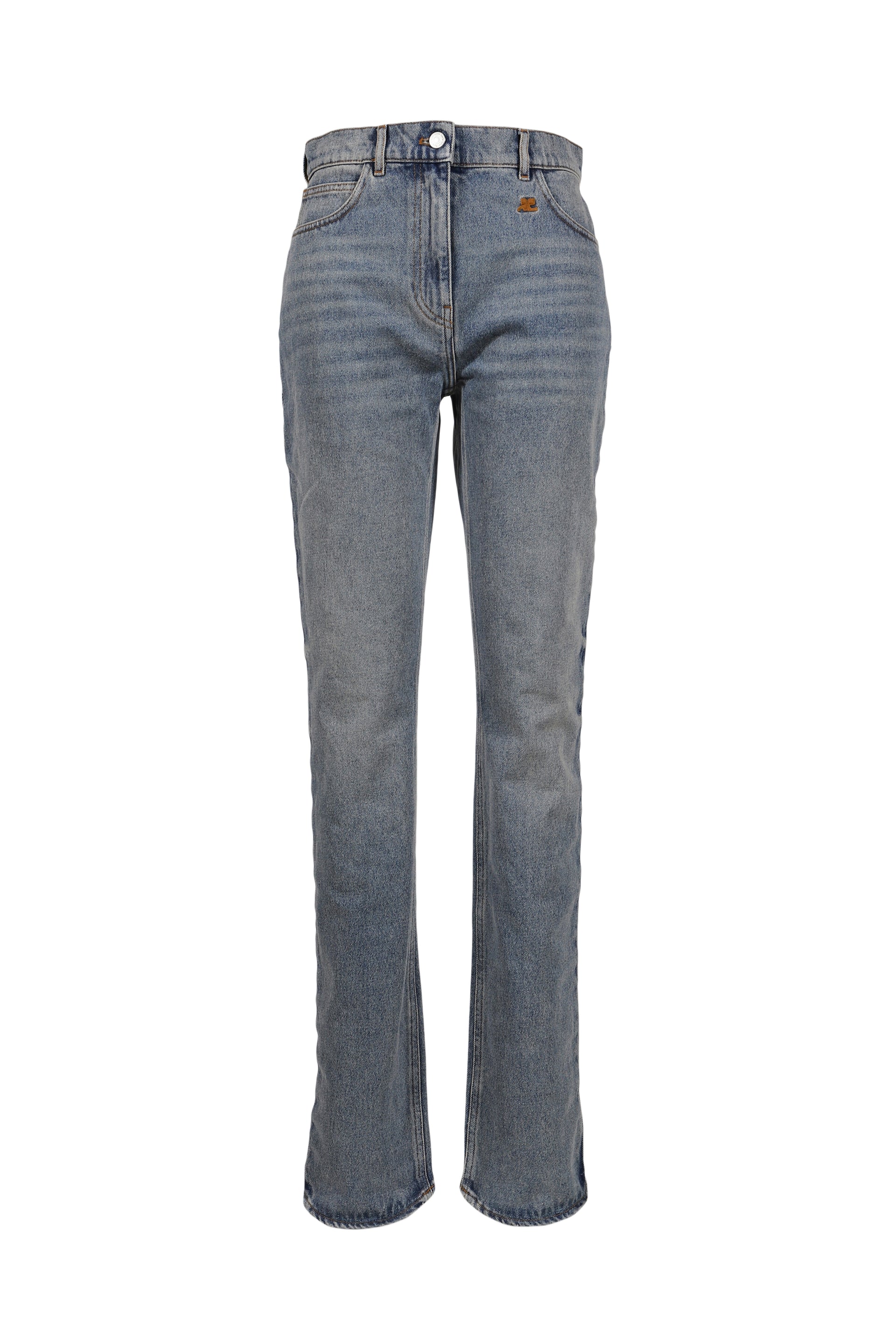 ROUND HELM DENIM PANTS / DENIM BLEU DELAVE