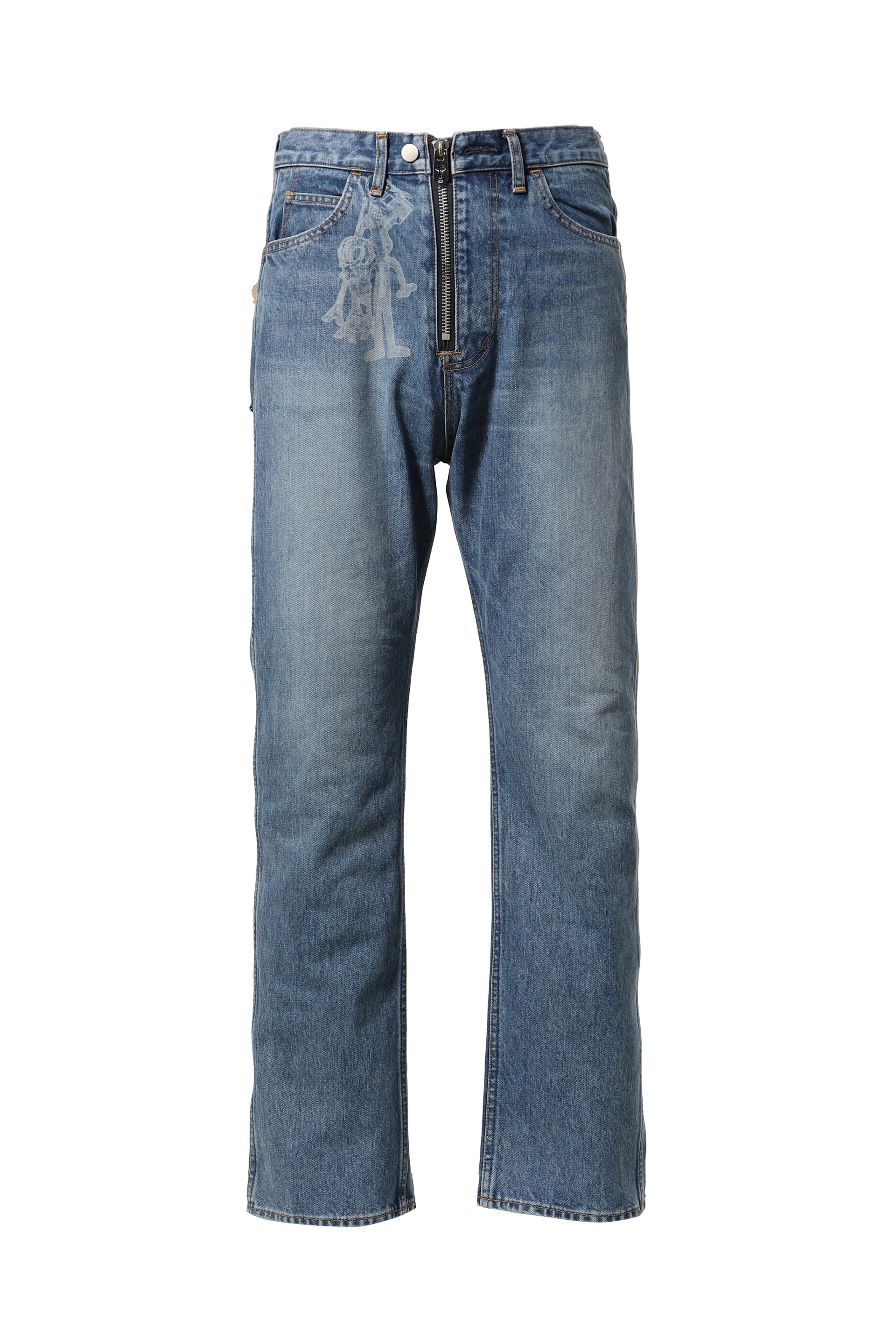 MASU "MASUBOYS" STRAIGHT JEANS (KEYHOLDER) / FADED INDIGO