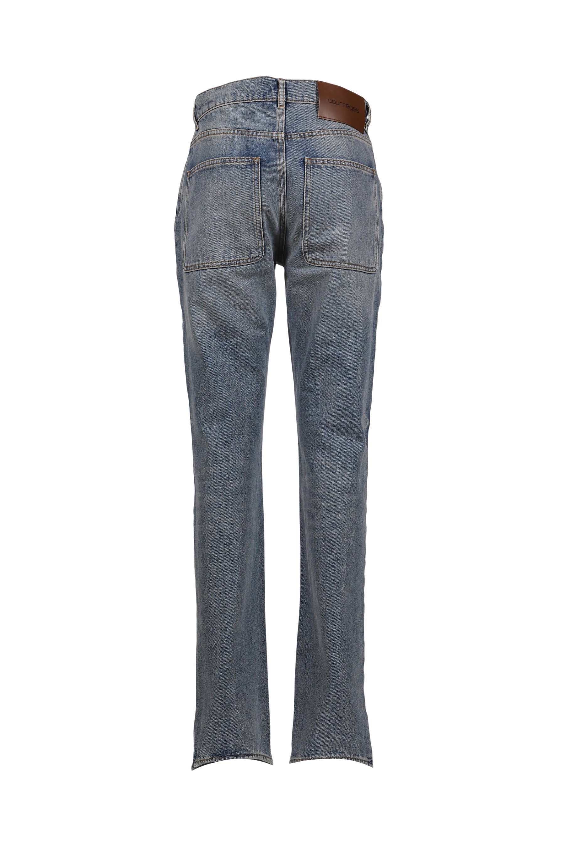 ROUND HELM DENIM PANTS / DENIM BLEU DELAVE