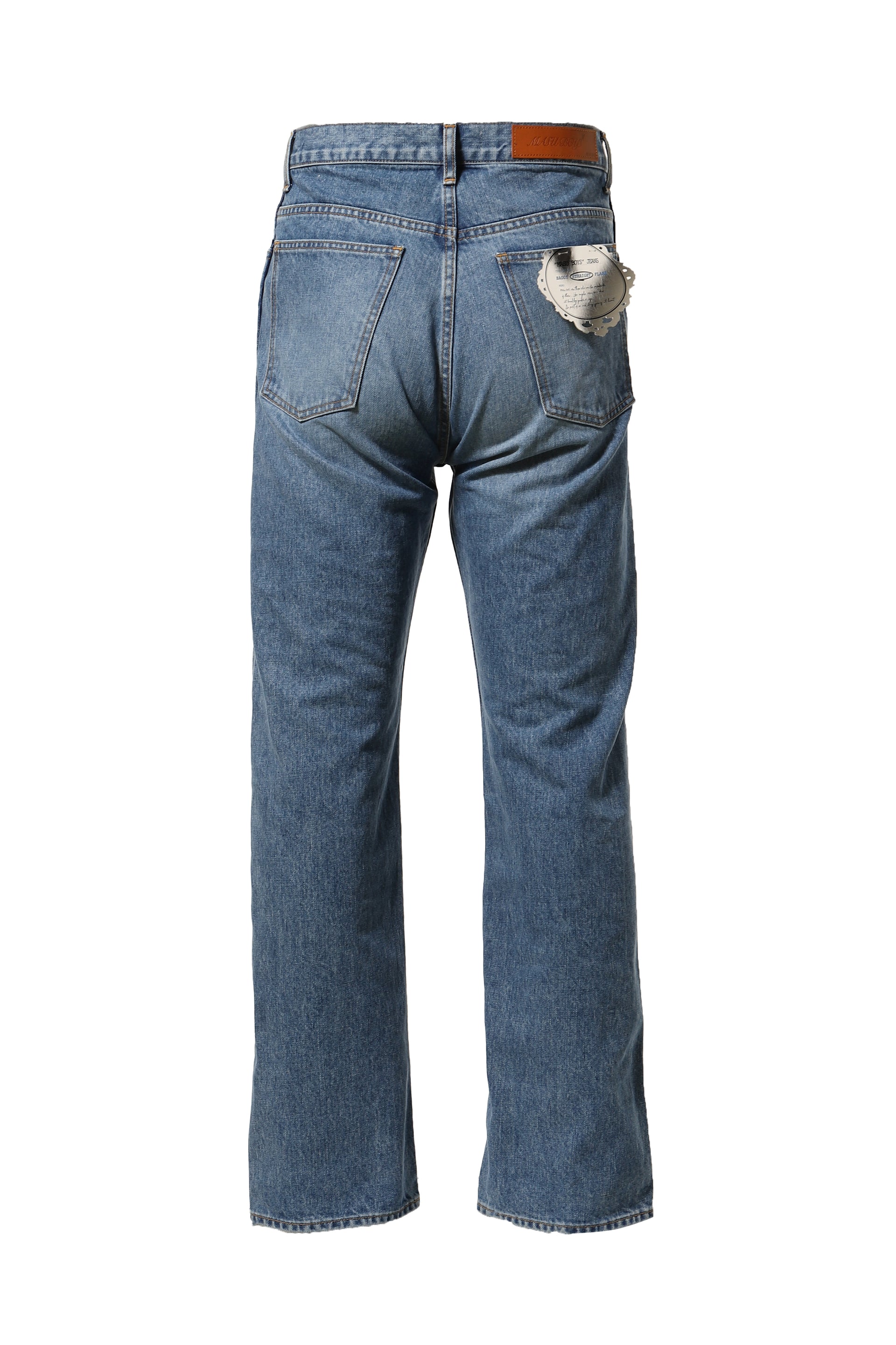 MASU "MASUBOYS" STRAIGHT JEANS (KEYHOLDER) / FADED INDIGO