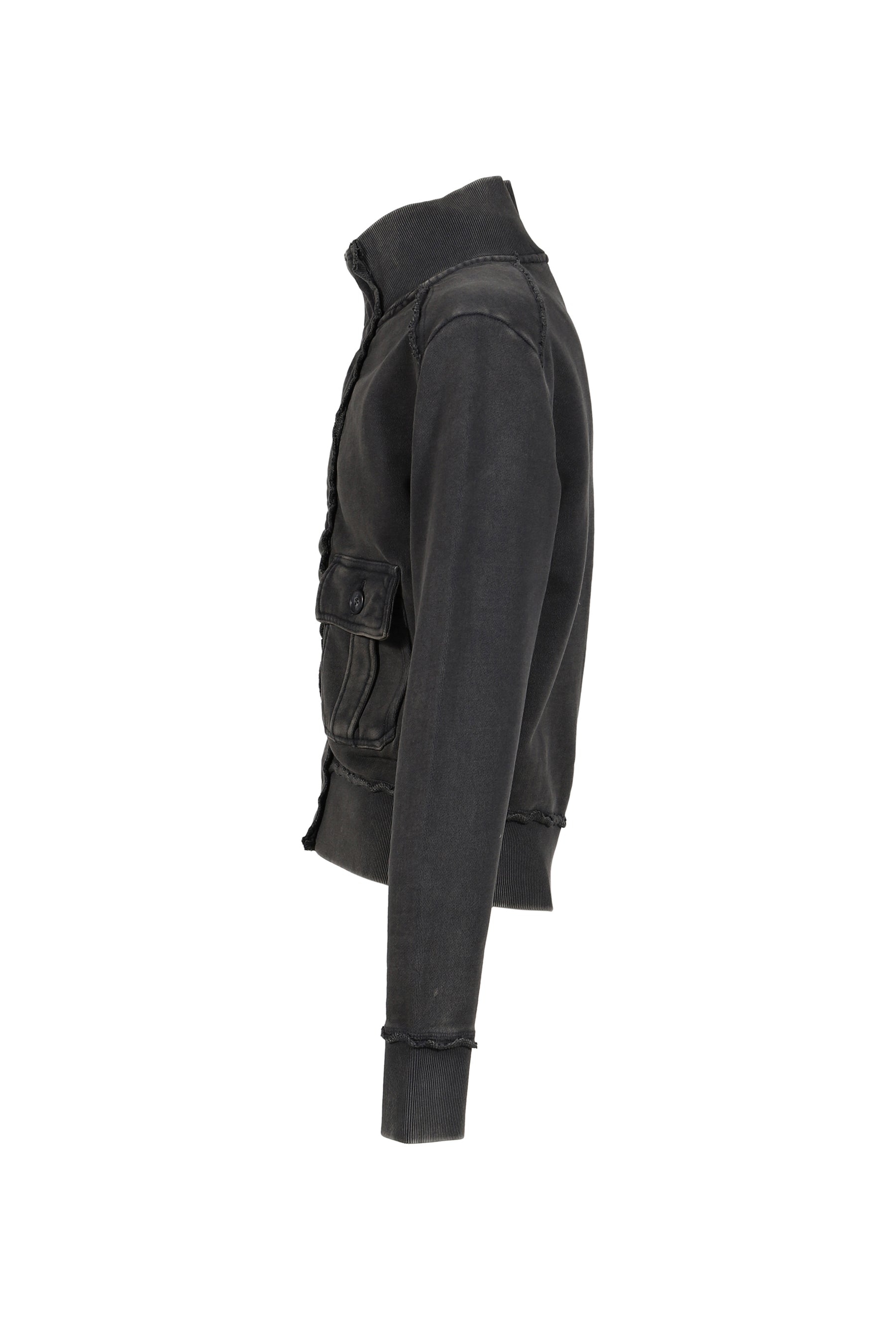 SUPPLY TRACK JACKET / WASHED BLK