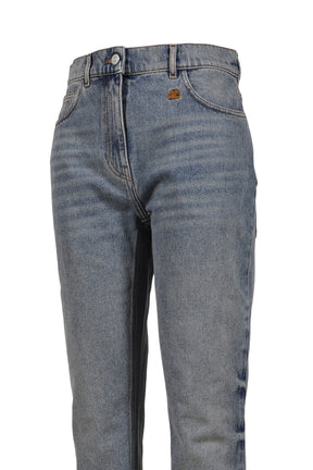 ROUND HELM DENIM PANTS / DENIM BLEU DELAVE