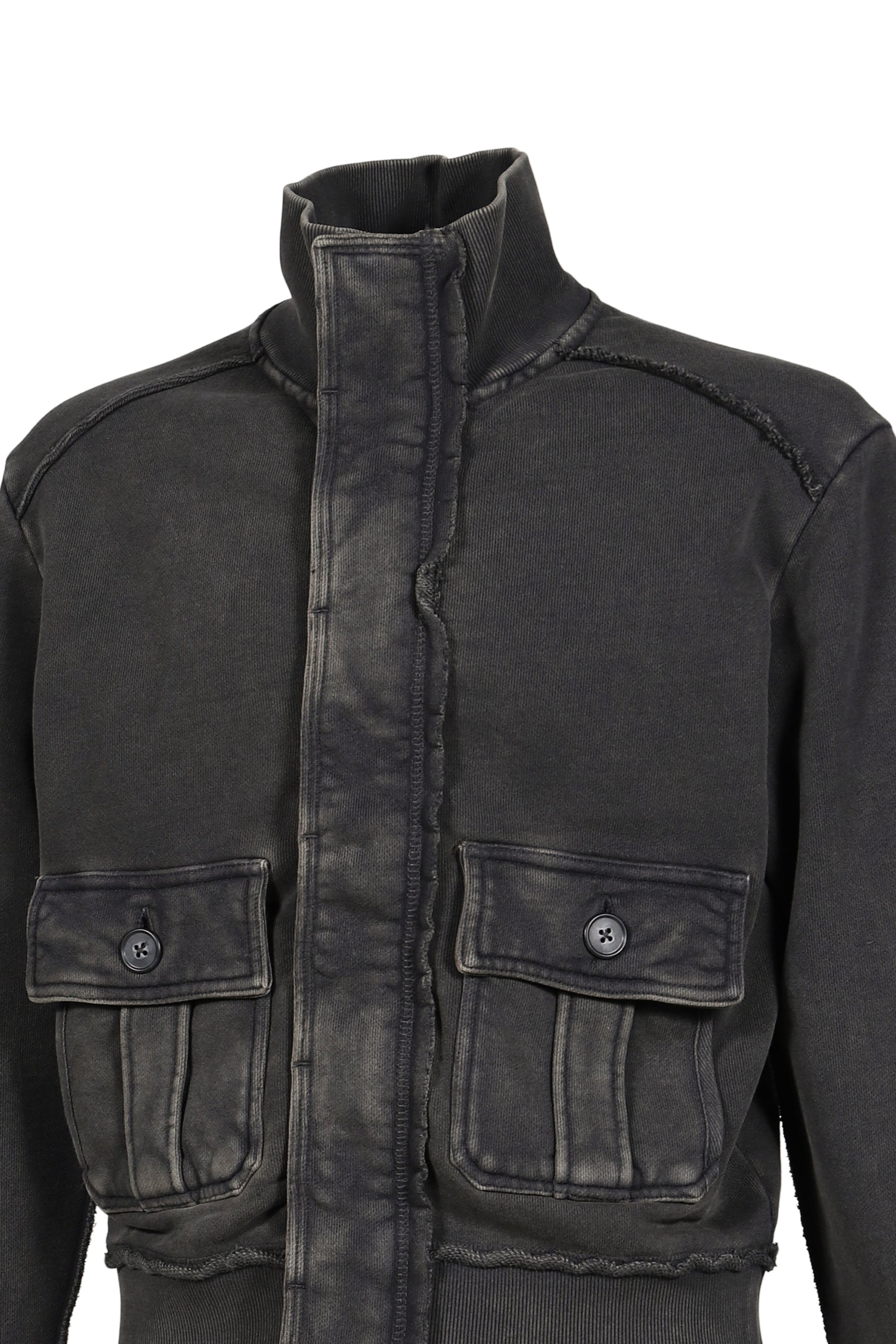 SUPPLY TRACK JACKET / WASHED BLK