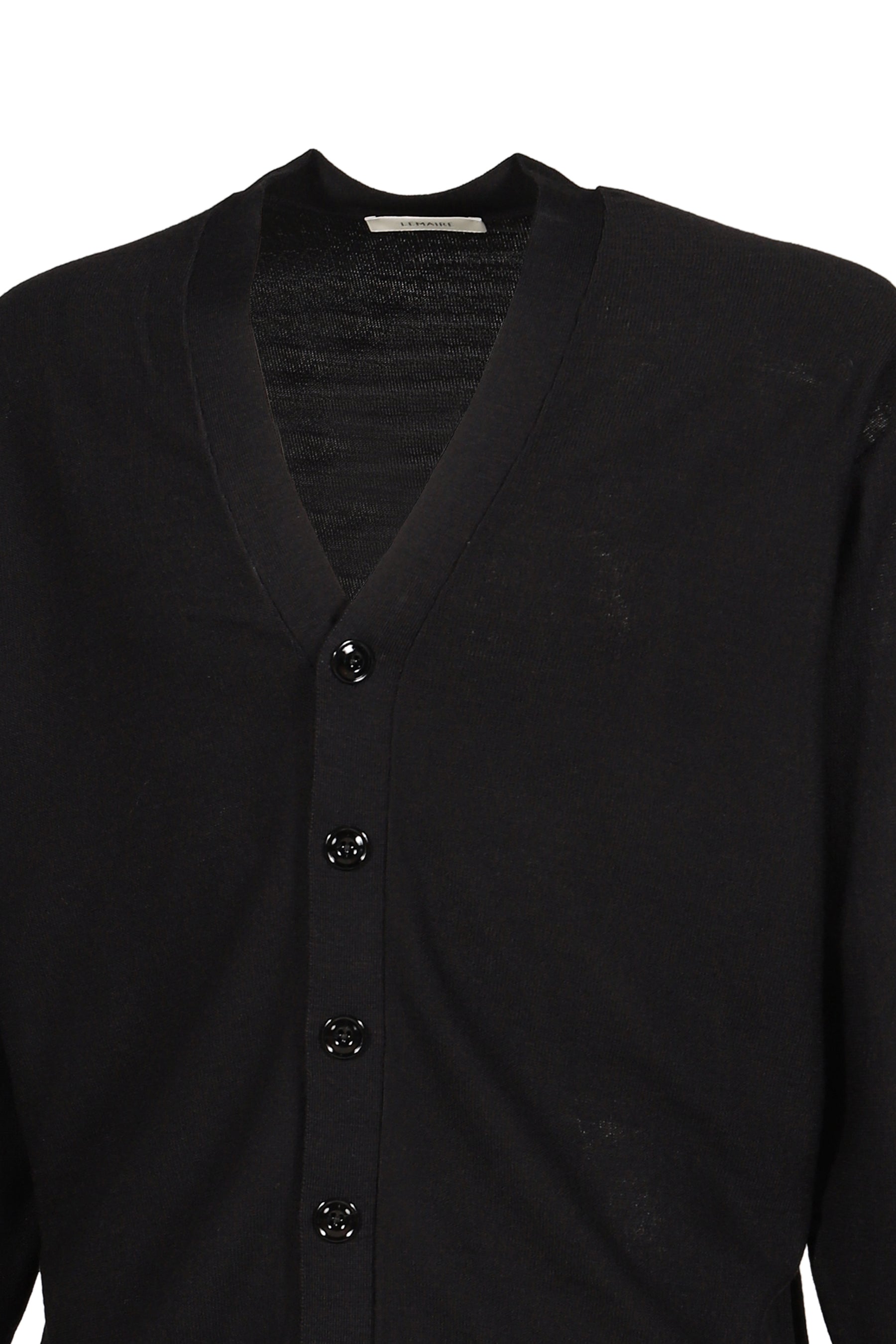 RELAXED TWISTED CARDIGAN / BLK