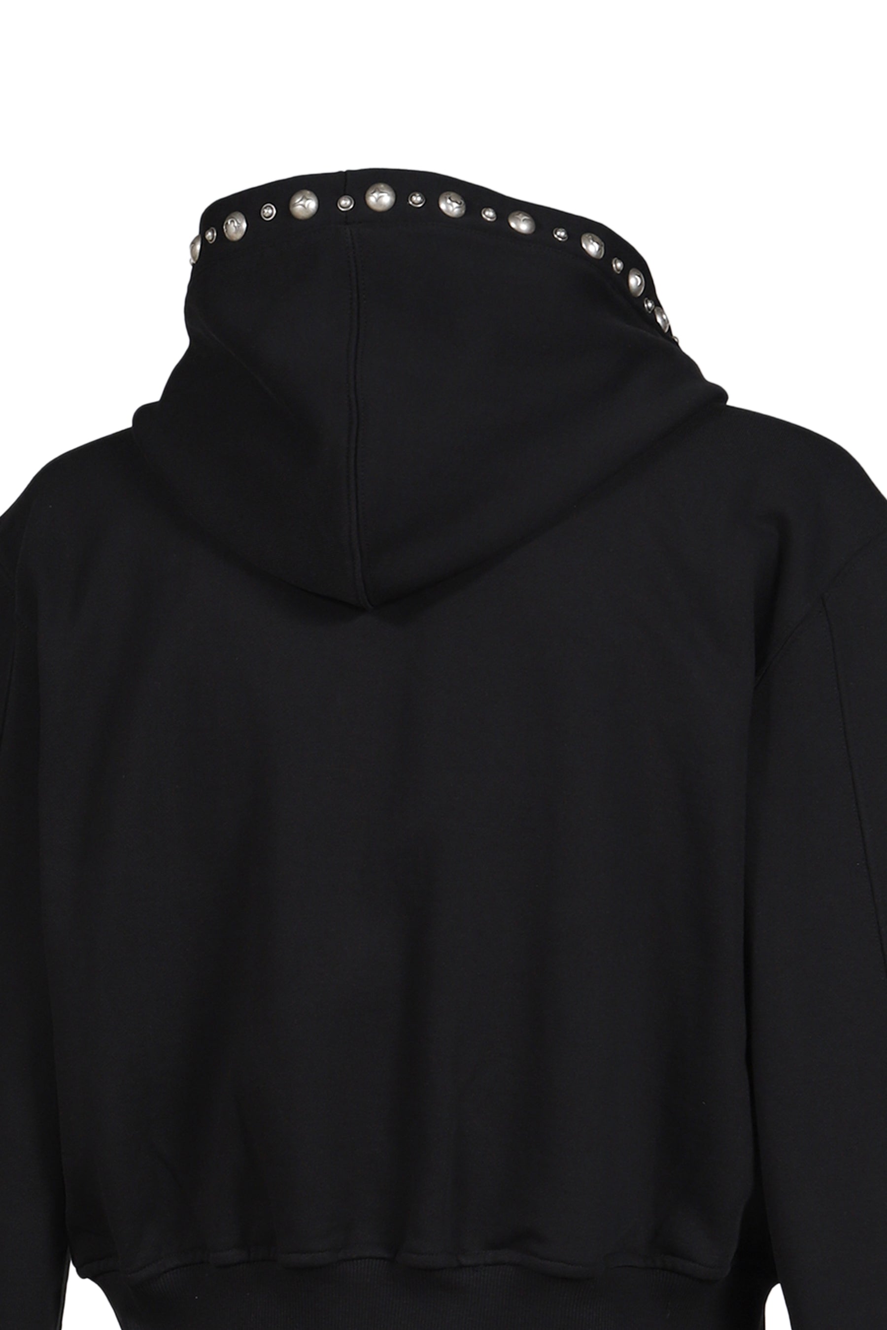 Thug Club サグクラブ SS26 TC STUDDED LINE CROPPED ZIP-UP HOODIE