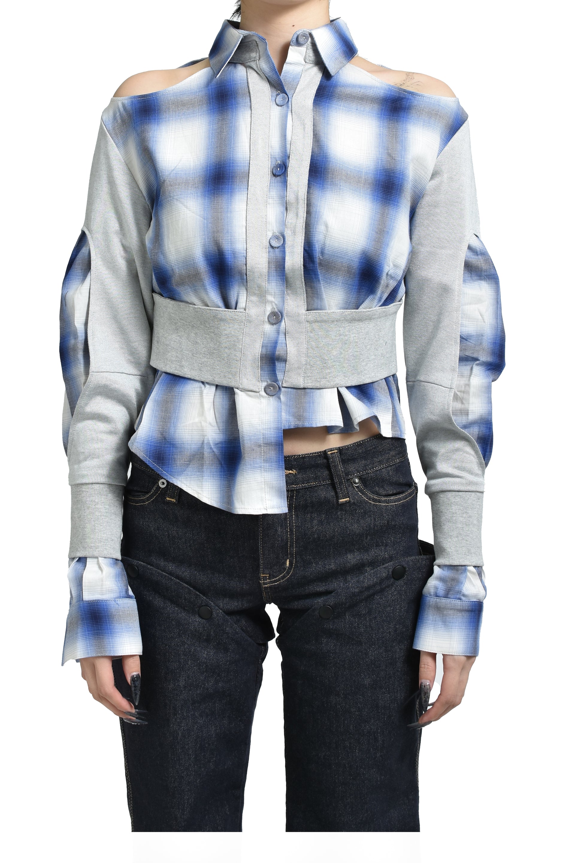 TAKE ME APART CARDIGAN / BLU