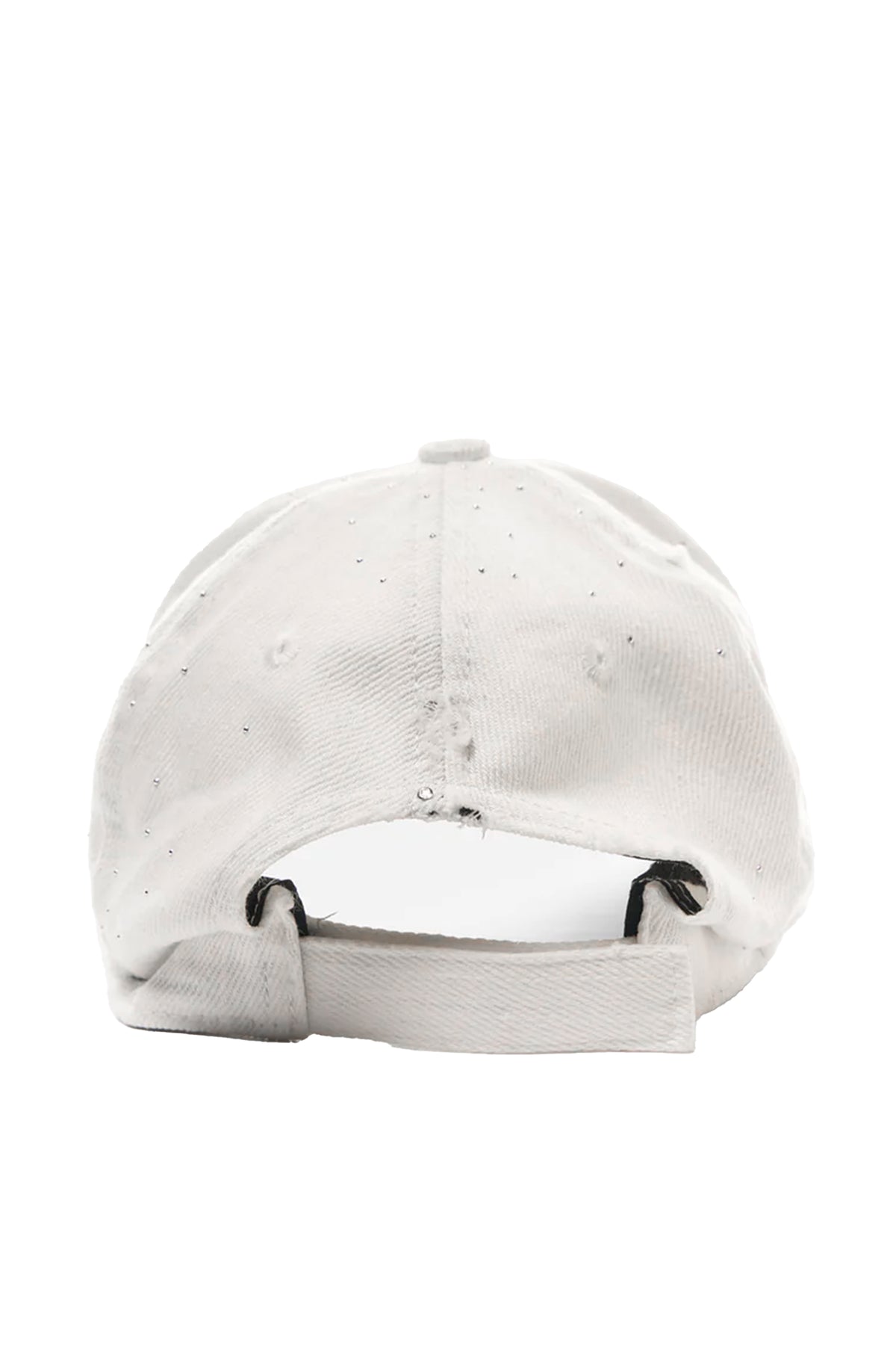 ROLLED BACK CAP / WHT