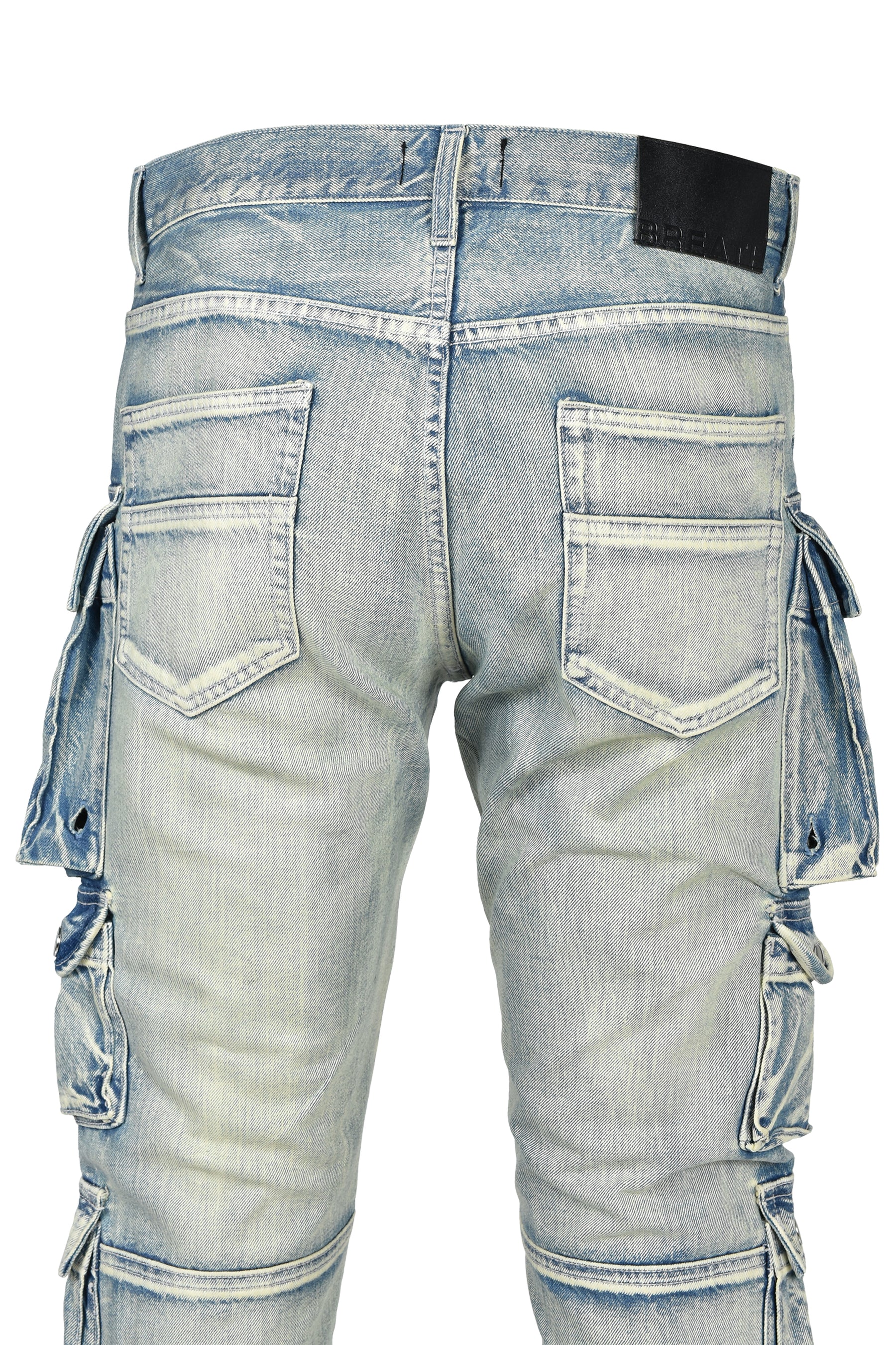 COATING SLIM CARGO PANTS / IND