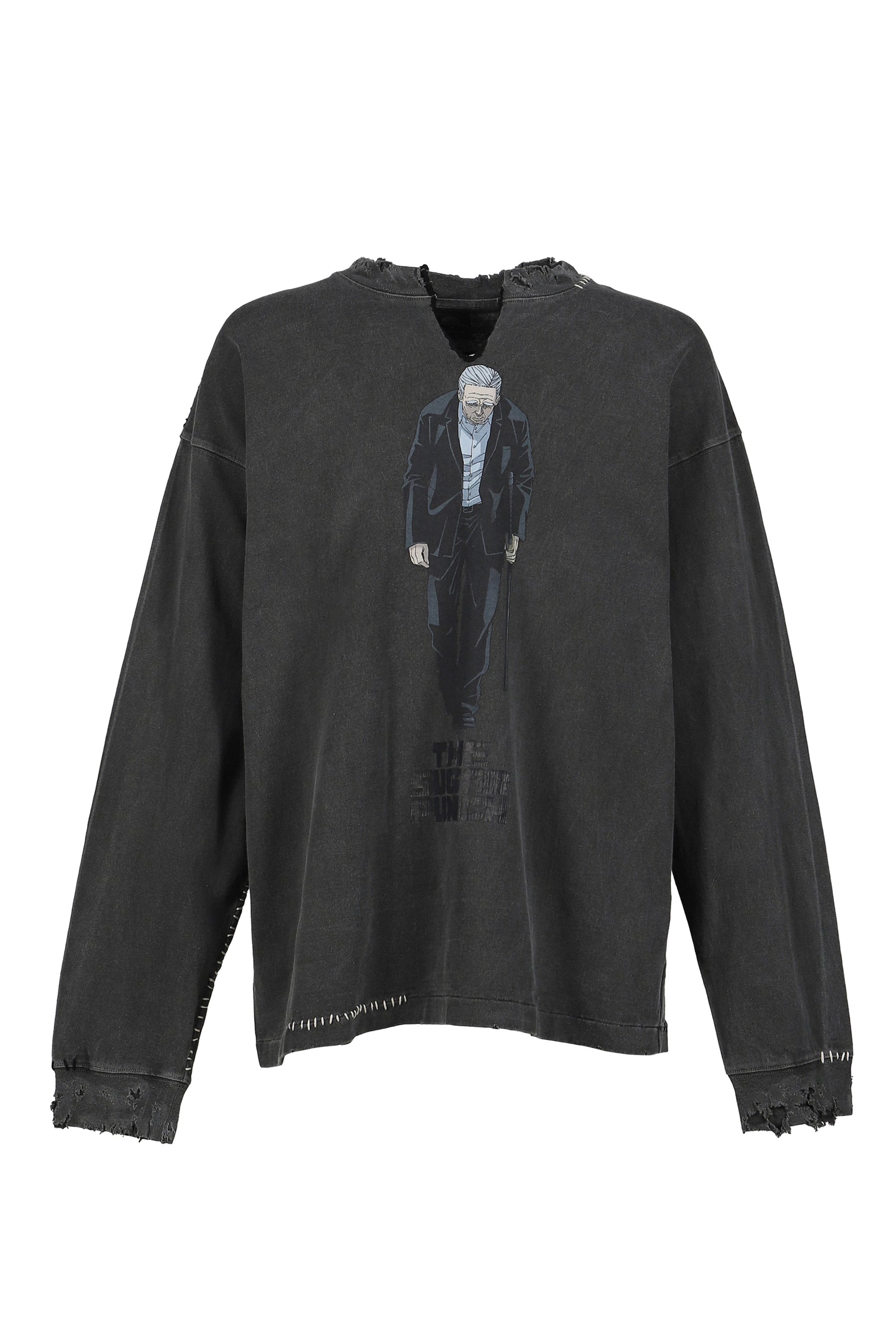 L/S T-SHIRT (TAKAMURA)/ MINUS COLLABORATION / BLK