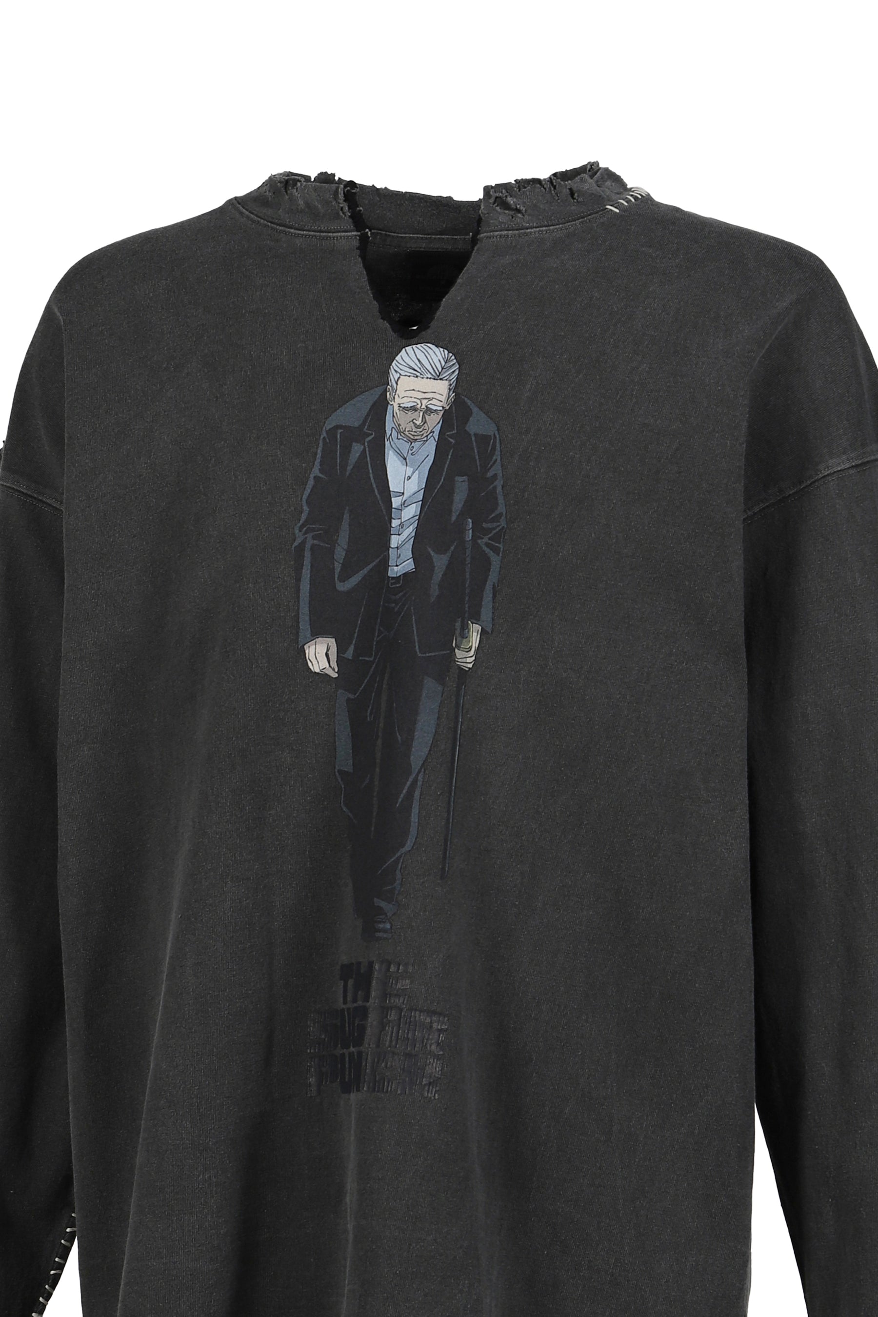 L/S T-SHIRT (TAKAMURA)/ MINUS COLLABORATION / BLK