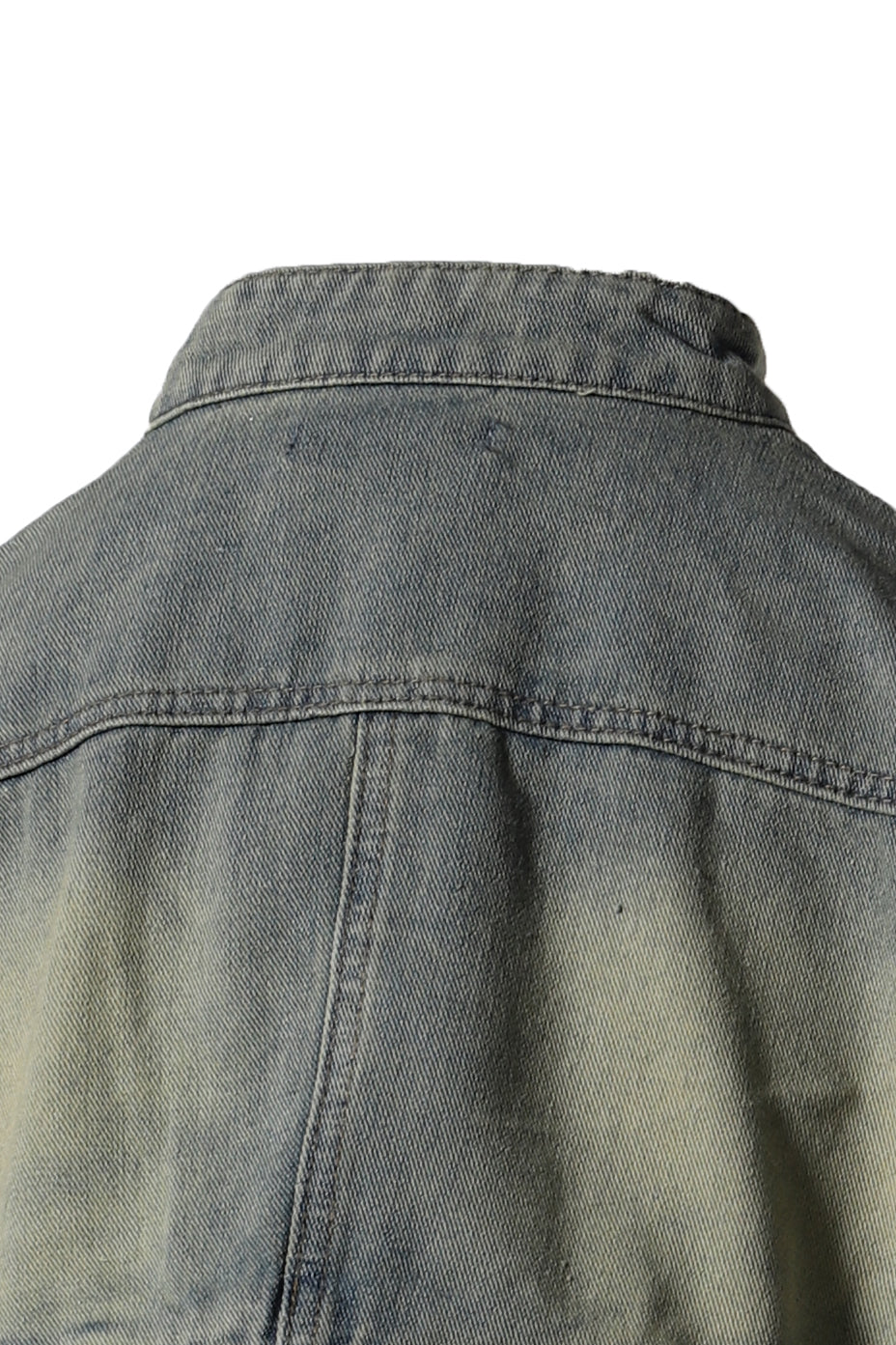 DENIM ASSASSIN ULTRA CROPPED JACKET / BLU