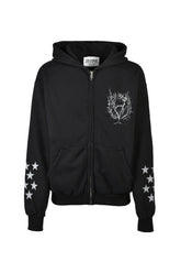 WOODS ZIP UP / BLK