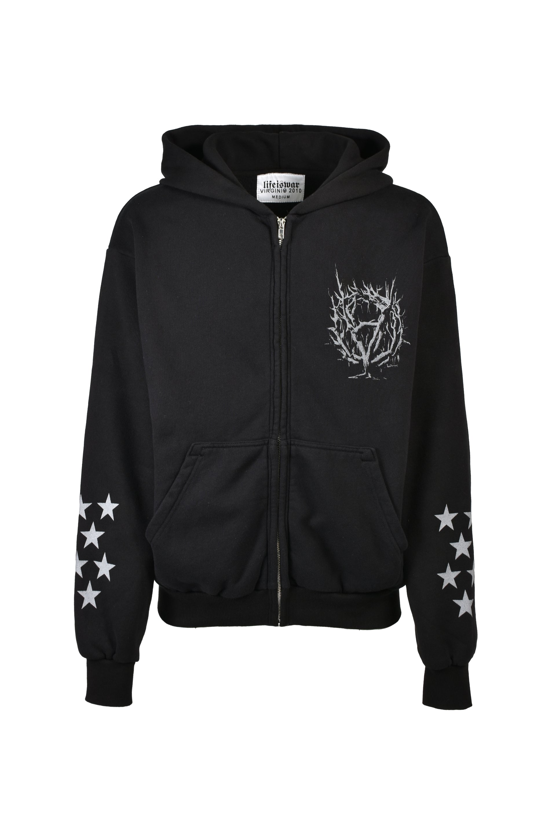 WOODS ZIP UP / BLK