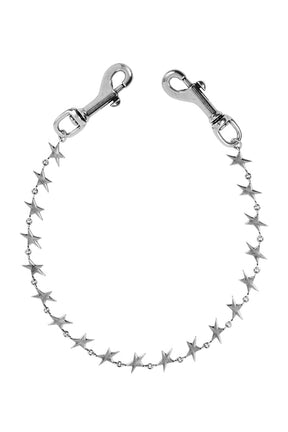 STARS PANT CHAIN / SIL