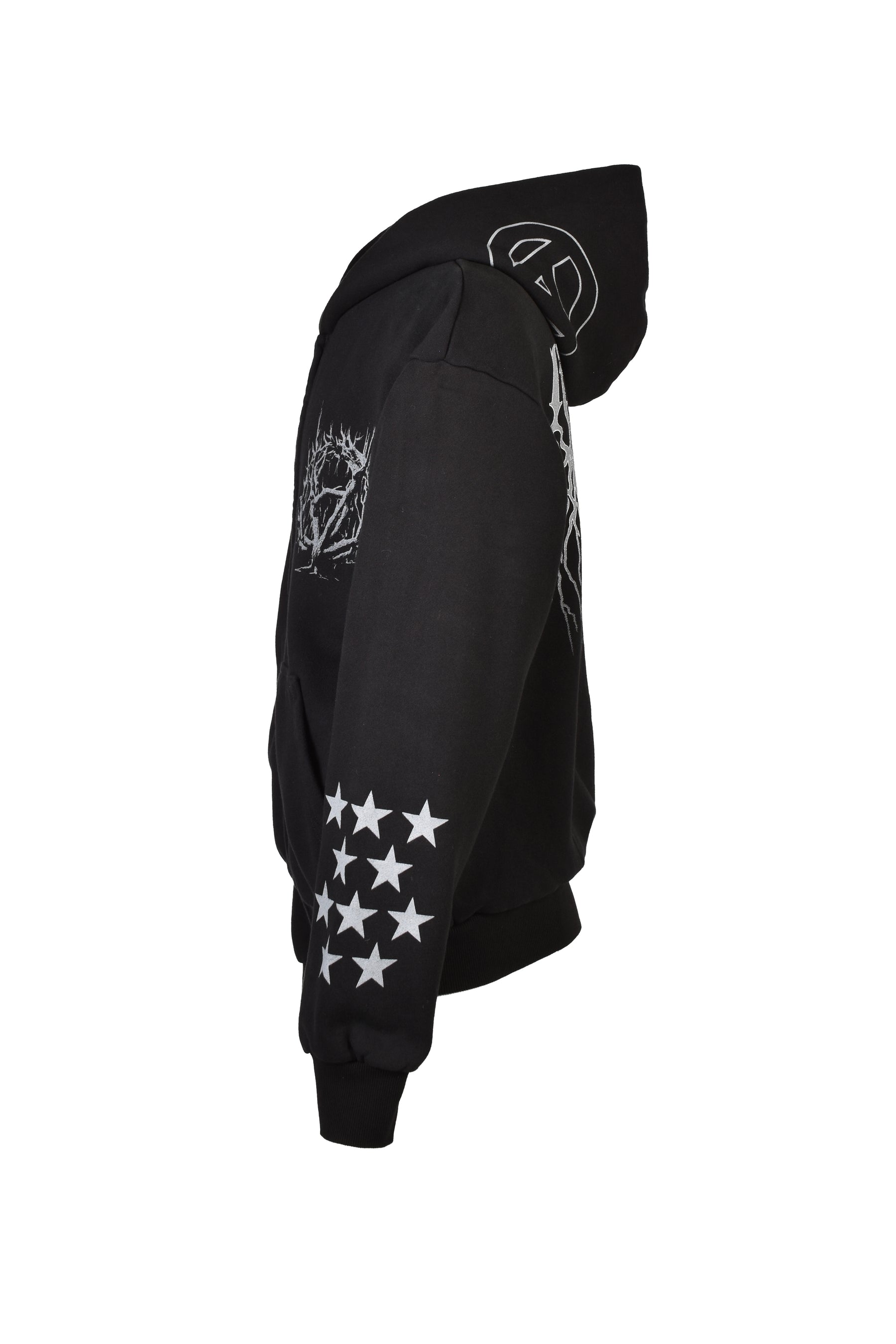 WOODS ZIP UP / BLK