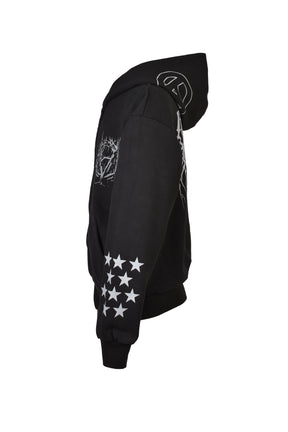 WOODS ZIP UP / BLK