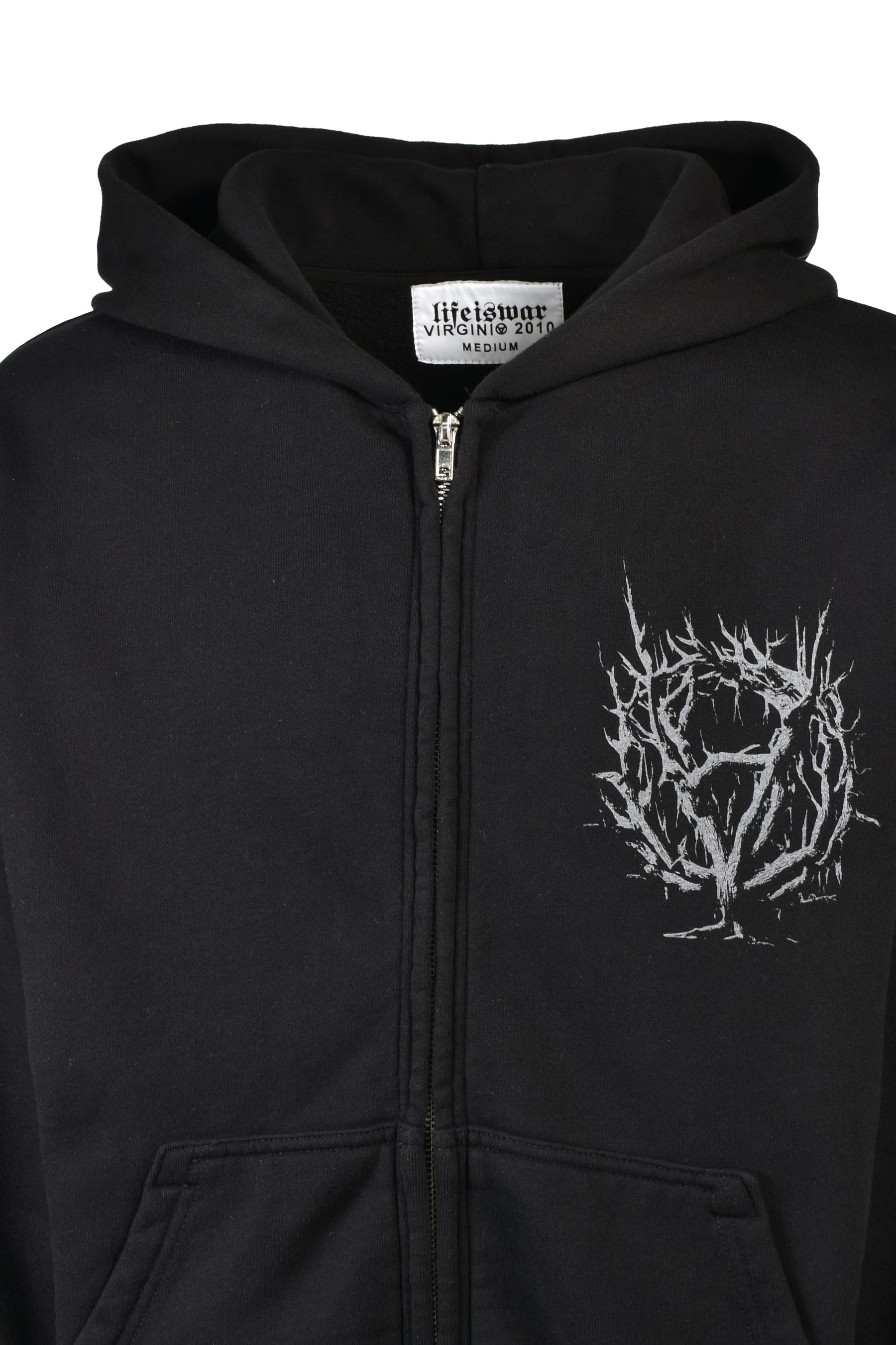 WOODS ZIP UP / BLK