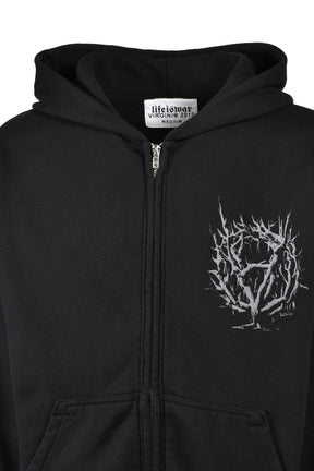 WOODS ZIP UP / BLK