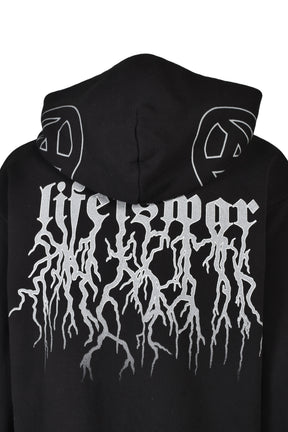 WOODS ZIP UP / BLK