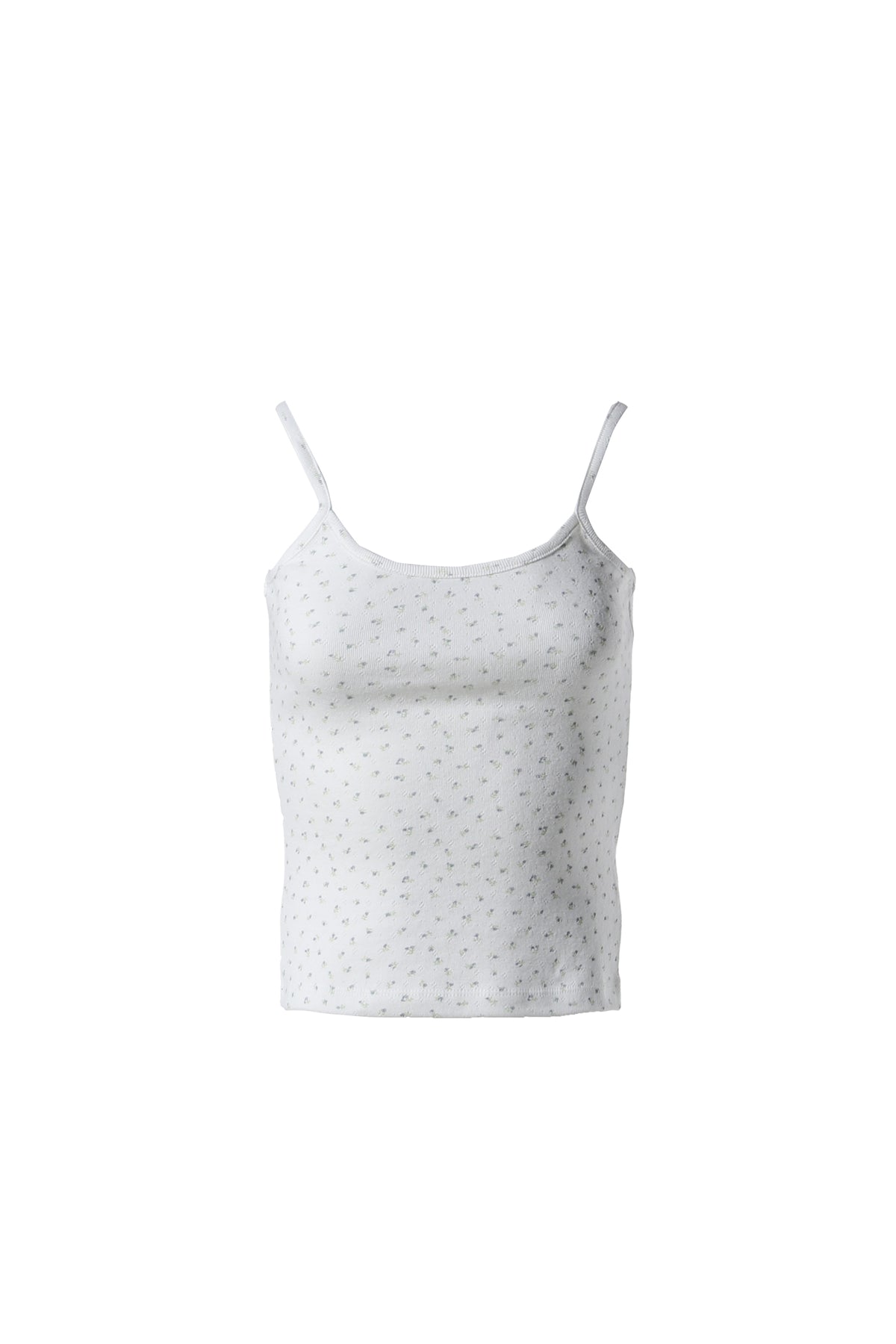 PROVINCE EYELET TANK / CREAM BLOOM