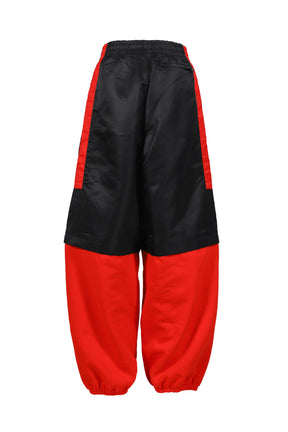 WC FLEECE TRACK / BLK/RED