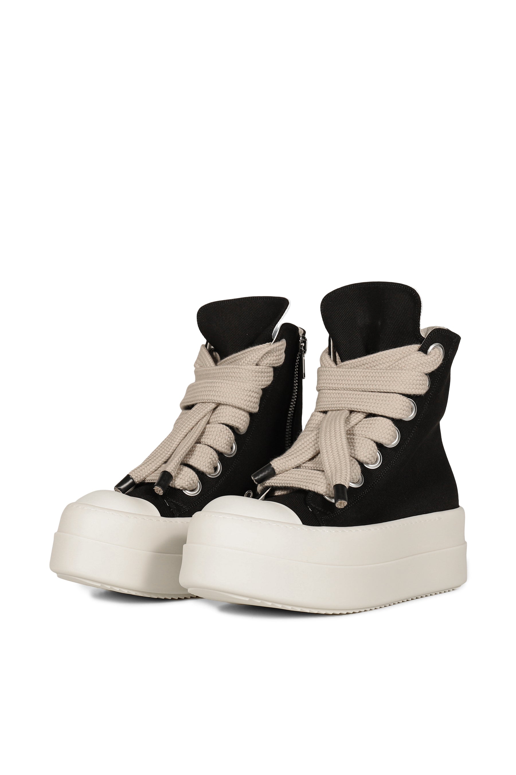 MEGA BUMPER JUMBOLACE SNEAKS / BLK MILK MILK