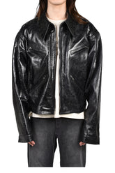 The Sekrit Saints ザ シークレット セインツ SS26 LEATHER X JACKET