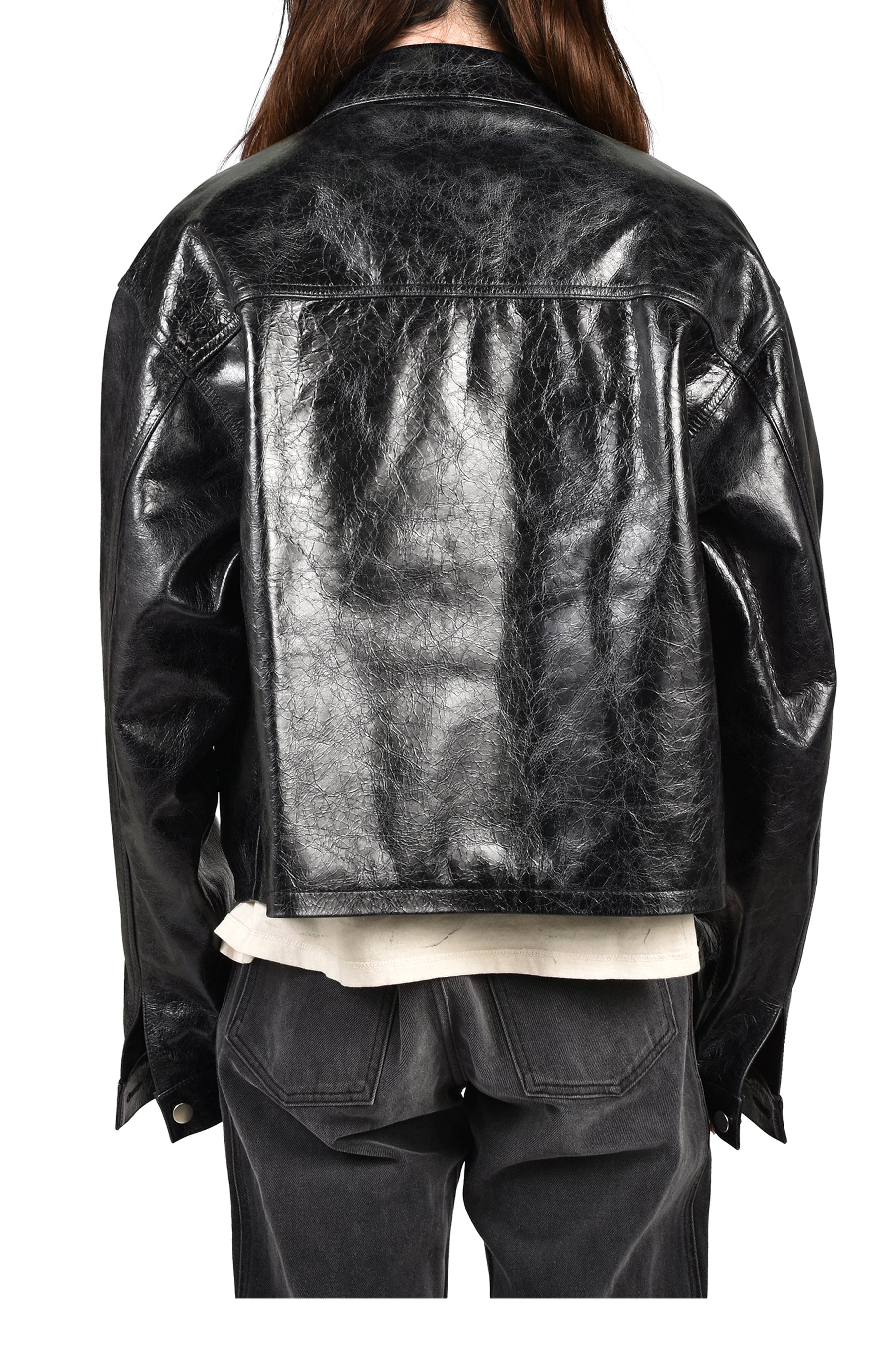 The Sekrit Saints ザ シークレット セインツ SS26 LEATHER X JACKET