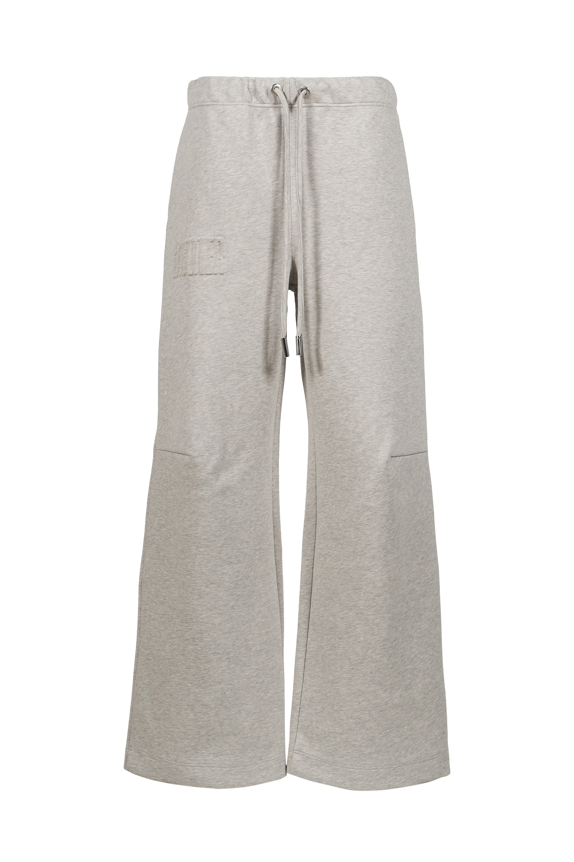 COTTON TRACKSUIT WITH "GAULTIER" EMBOSSING / GRY