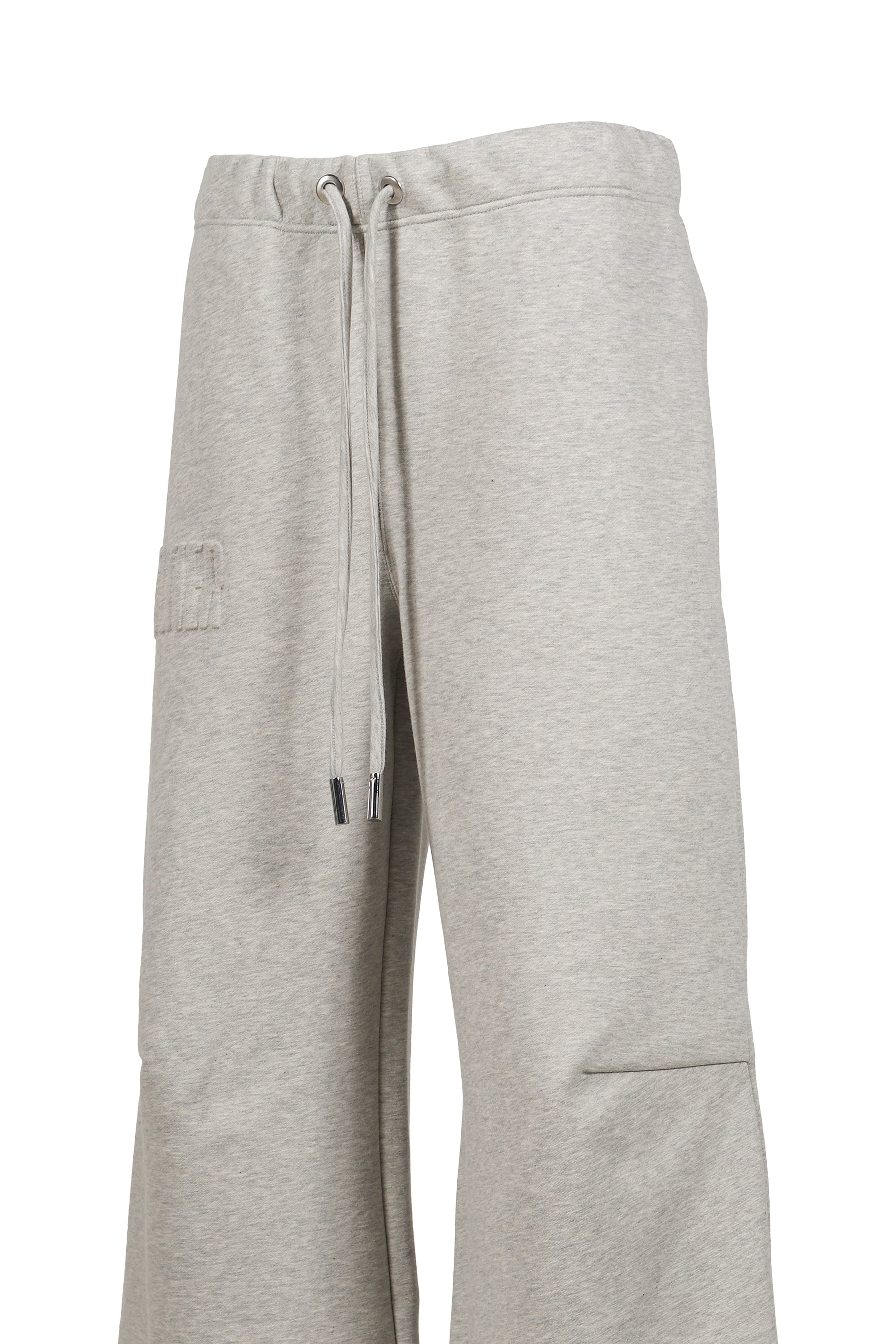 COTTON TRACKSUIT WITH "GAULTIER" EMBOSSING / GRY