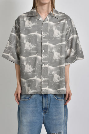 PRINTED SHORT SLEEVE SHIRT / PRINT