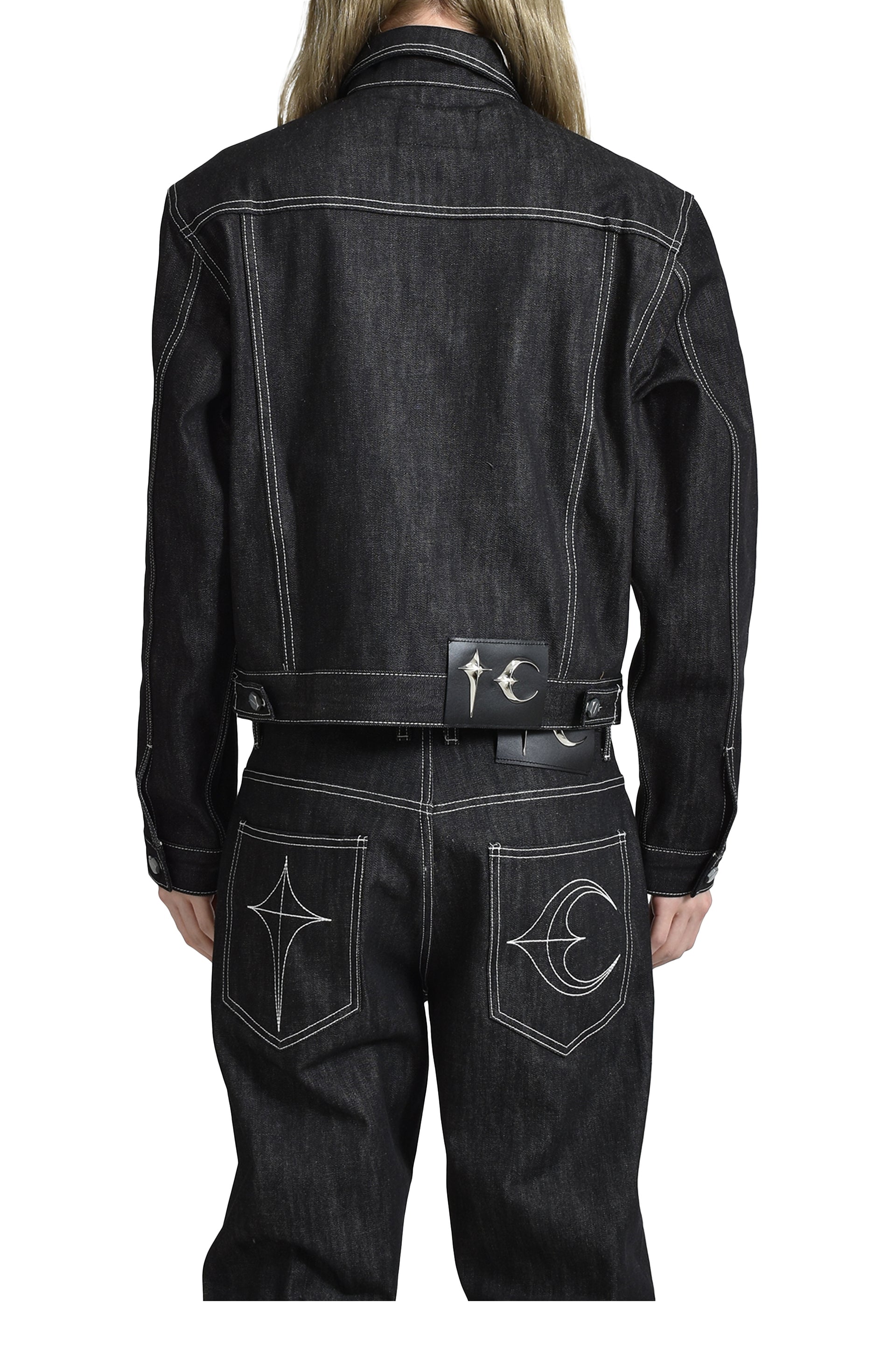 Thug Club LAND WARFARE DENIM JACKET / BLK