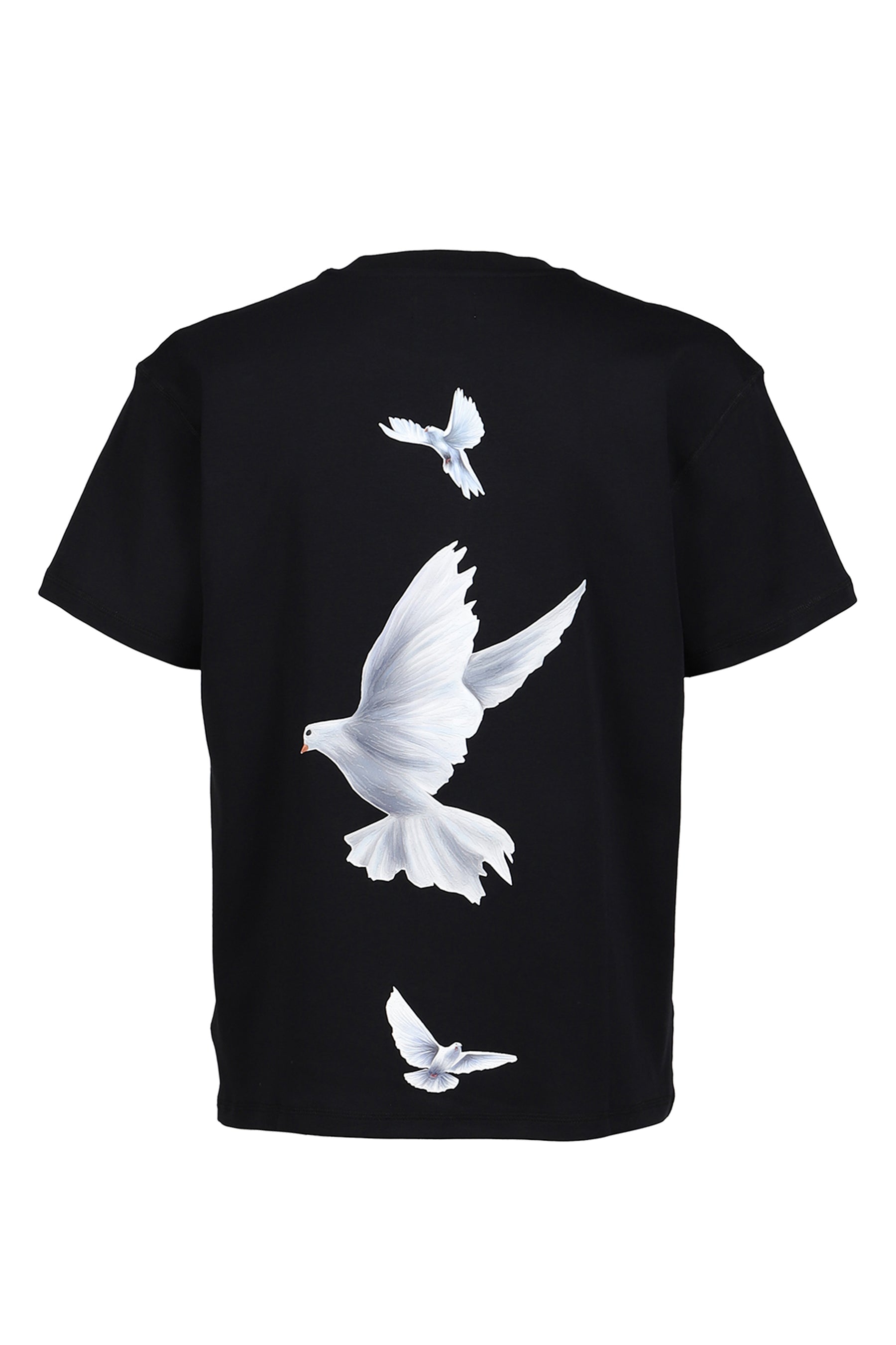FREEDOM DOVE 3D PRINT T-SHIRT / BLK