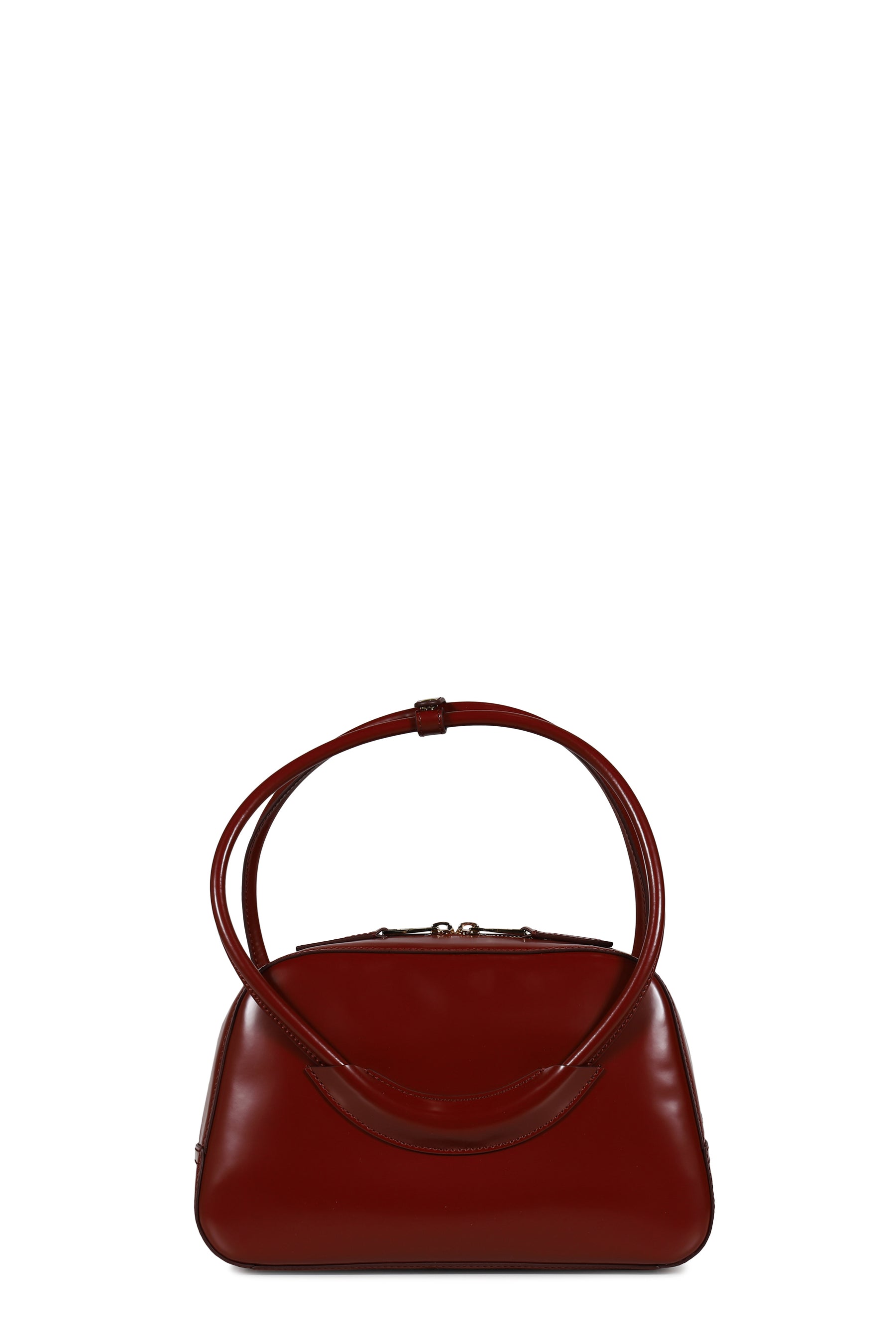 BOW RING HANDLE BAG / RED