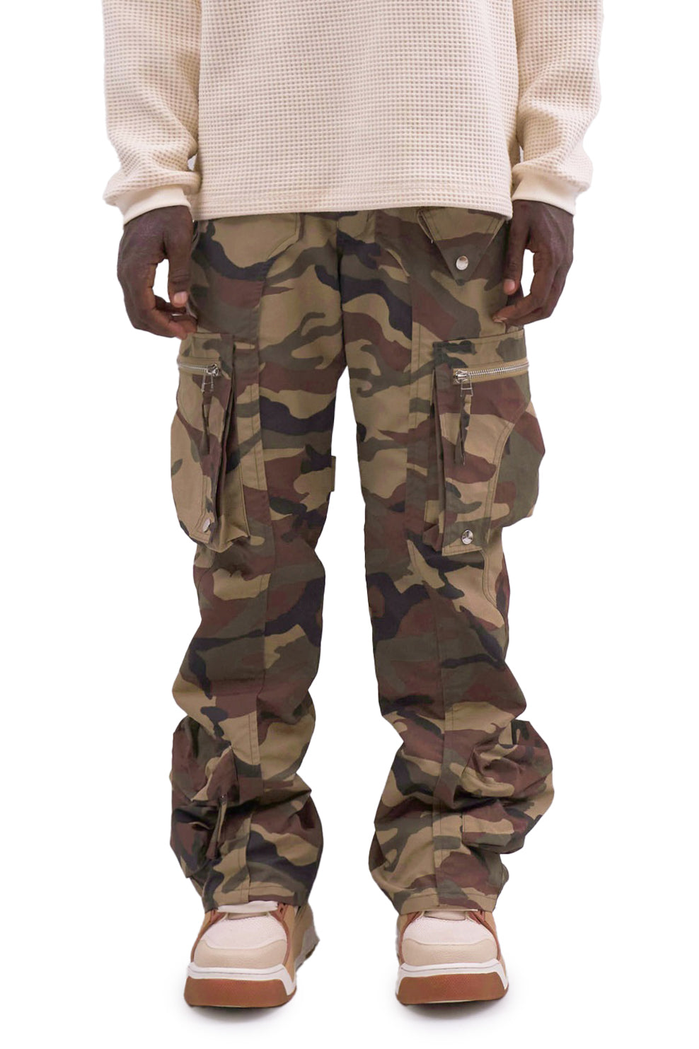 NYLON HOLSTER CARGO PANTS / CAMO