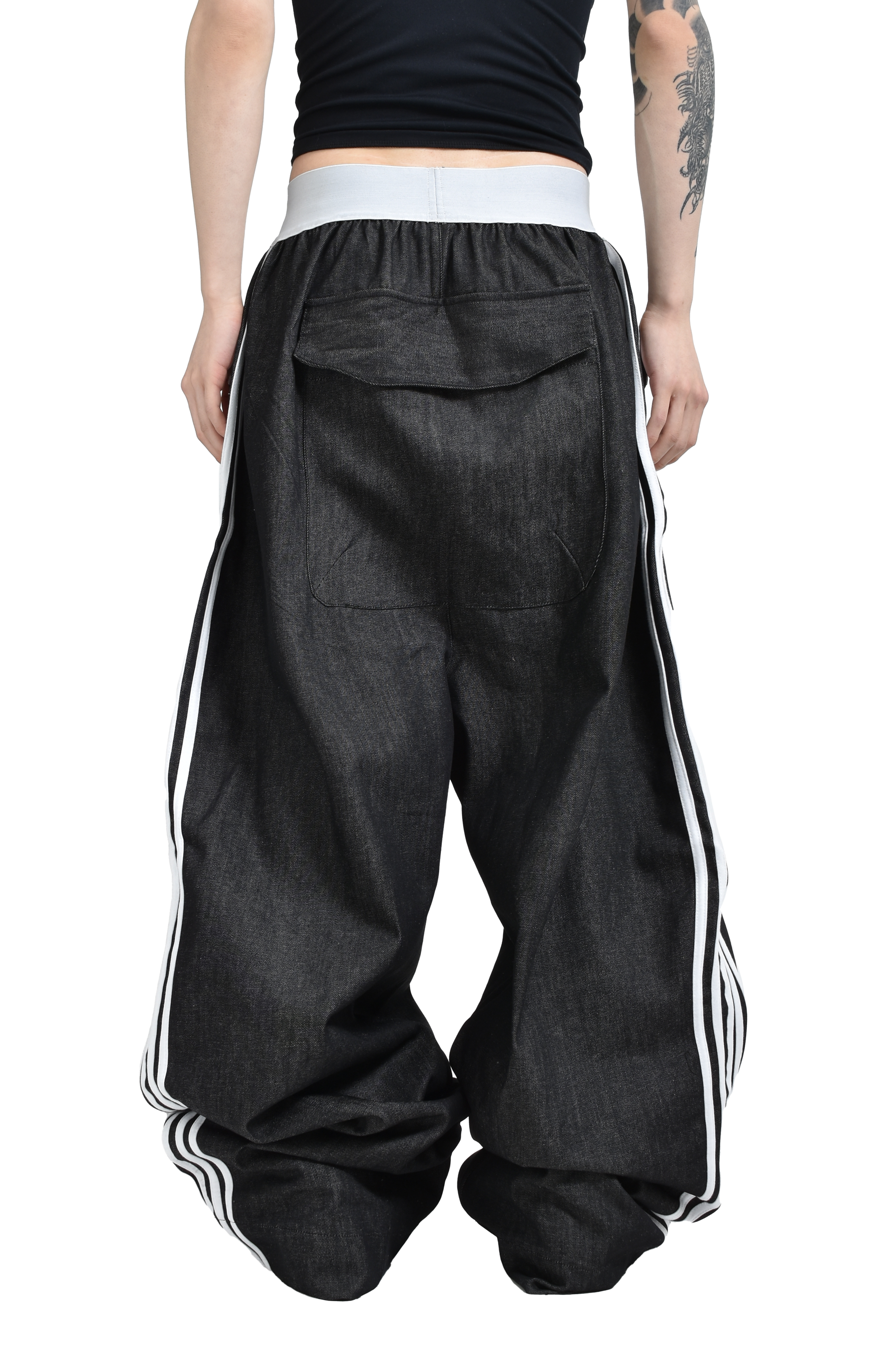 YORI SPORT ヨリスポーツ SS25 YSWW LOGO BANDO TOP / BLK - NUBIAN YORI SPORT ヨリスポーツ SS25 YSWW LOGO BANDO TOP / BLK - NUBIAN