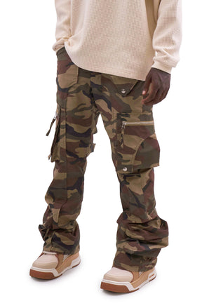 NYLON HOLSTER CARGO PANTS / CAMO